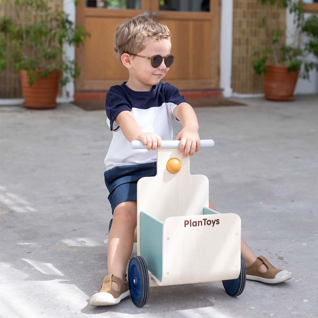 PlanToys Delivery Bike - Orchard