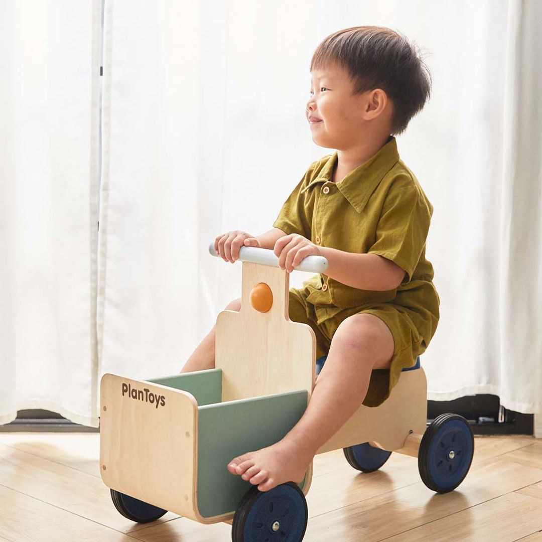 PlanToys Delivery Bike - Orchard