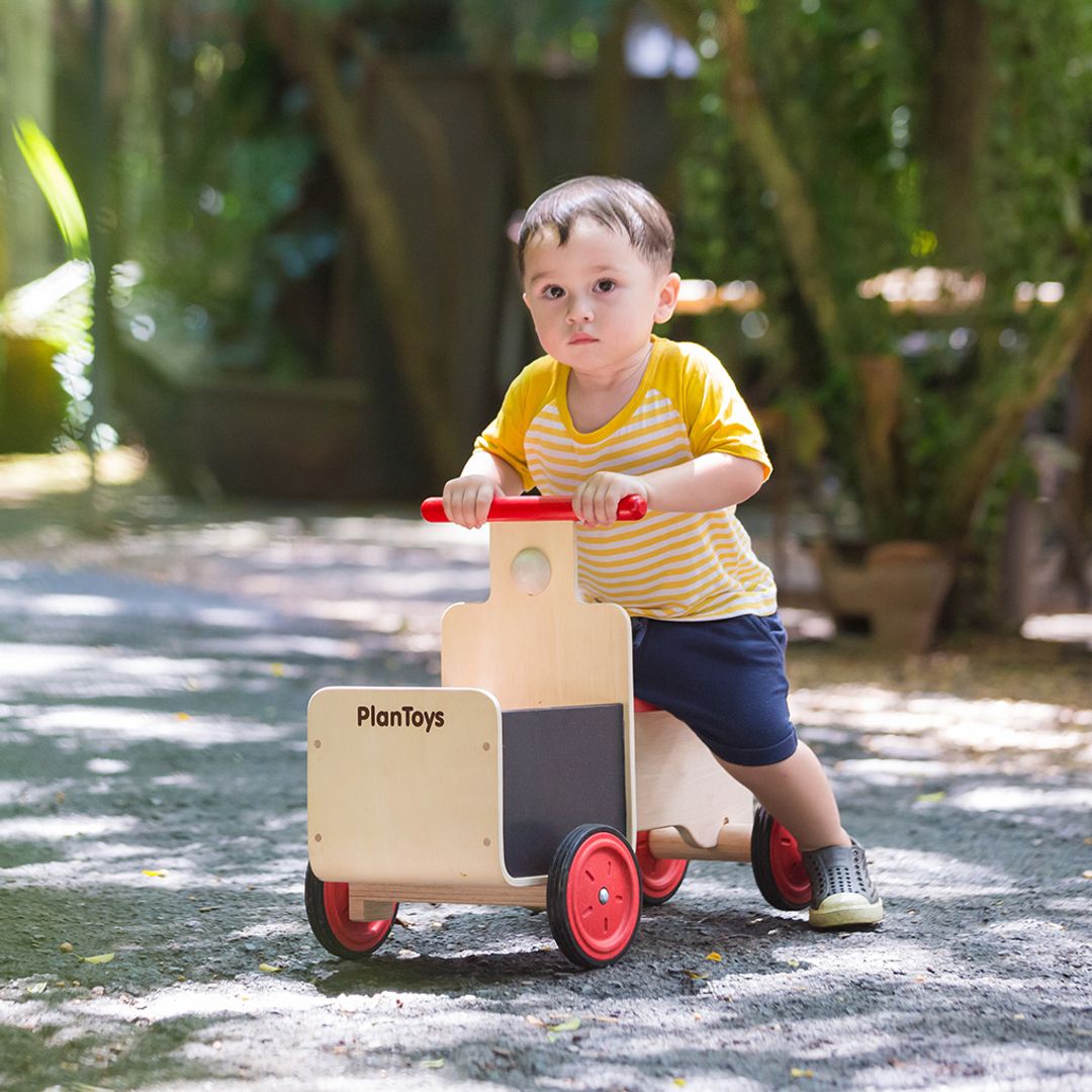 PlanToys Delivery Bike