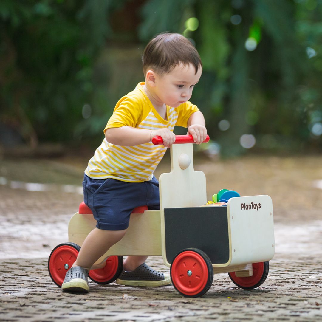 PlanToys Delivery Bike