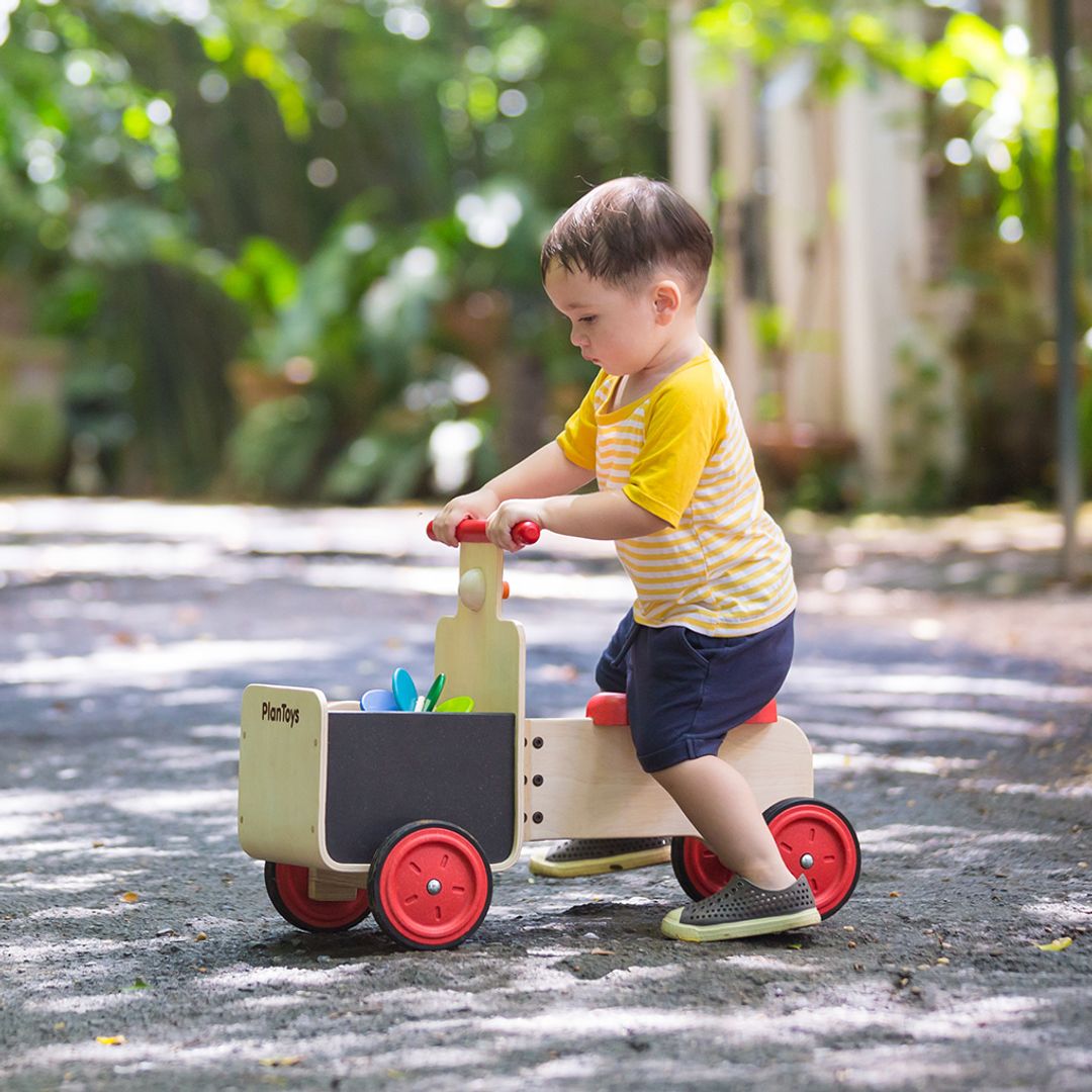PlanToys Delivery Bike