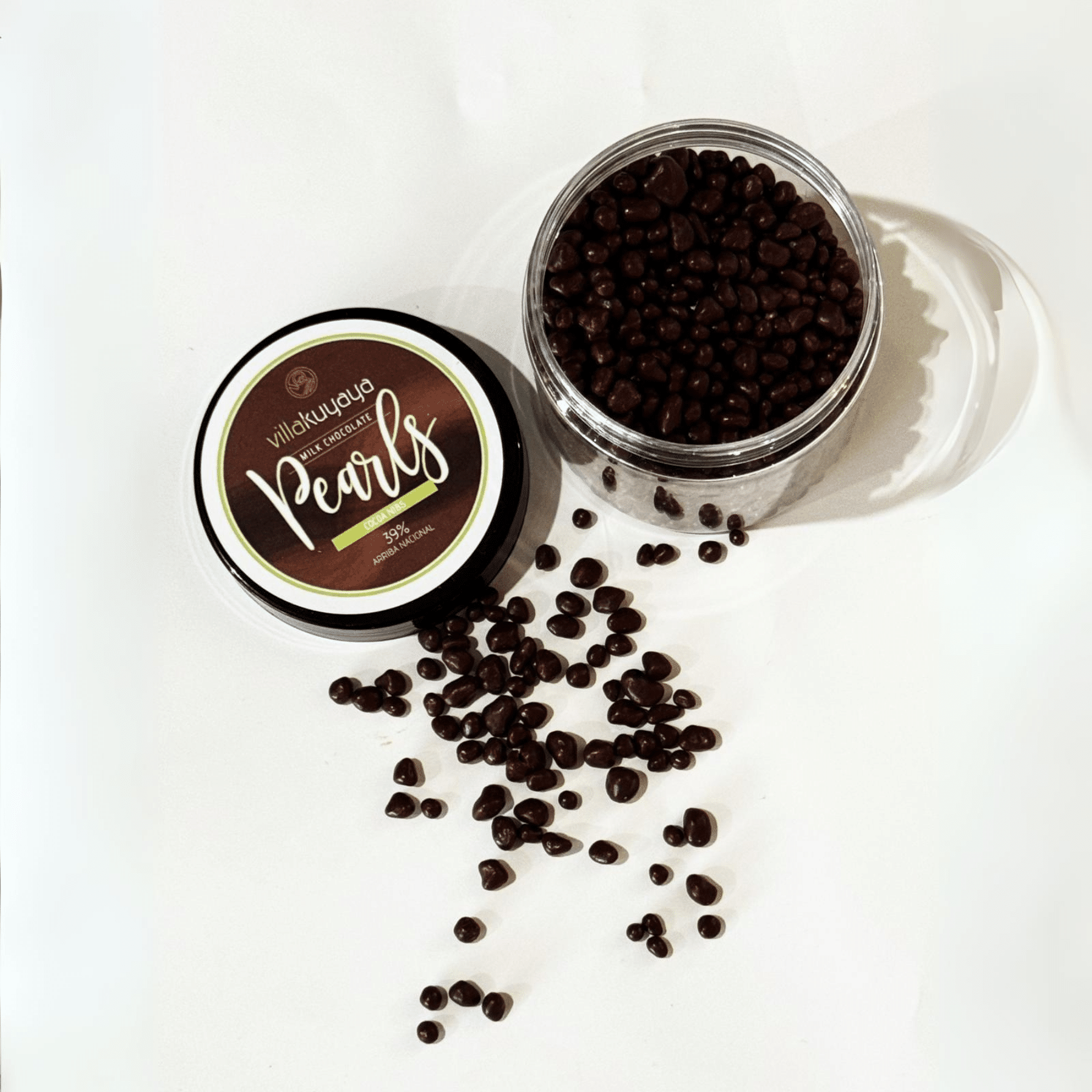 milkcocoa出品 Villakuyaya Milk Chocolate Pearls 39% COCOA NIBS (5 Pack) - Gimme