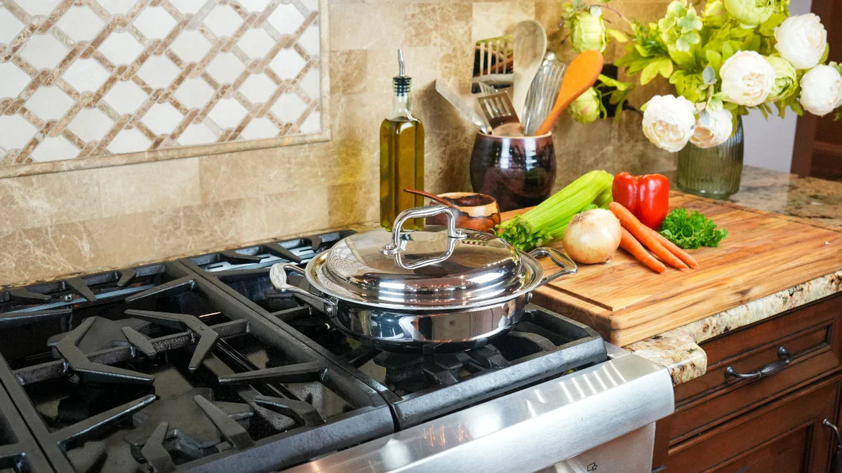 360 Cookware 2.3 Quart Casserole with Cover