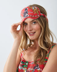 30. Holiday Cat Eye Mask