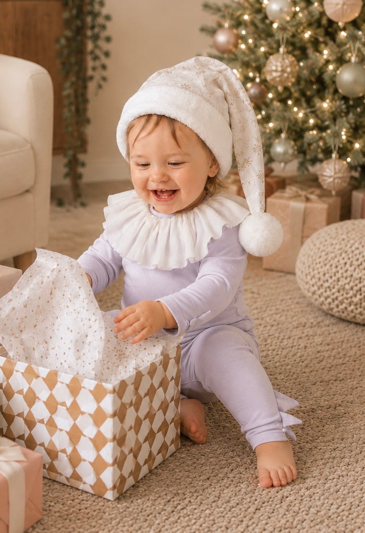 Band of the Wild Pastel Purple Holiday Elf Pajama Costume
