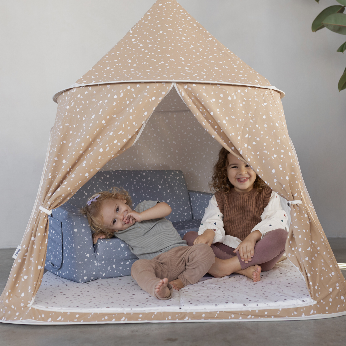 Toki Kids Terrazzo Clay Play Tent