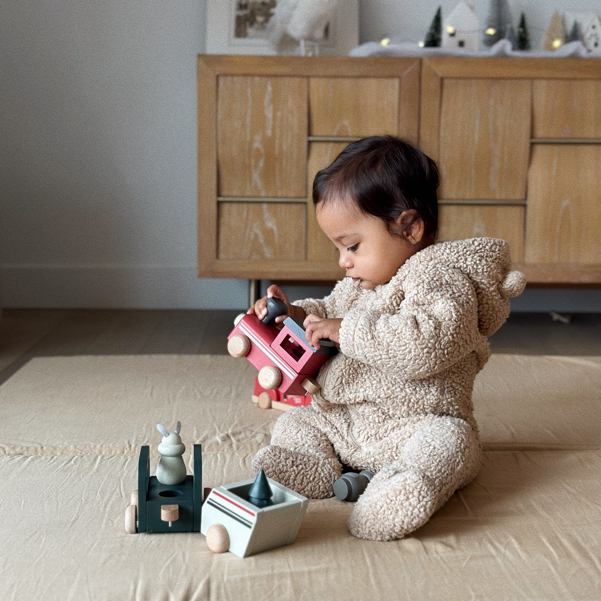 Toki Mats Cloud + Sandcastle Organic Cotton Mat