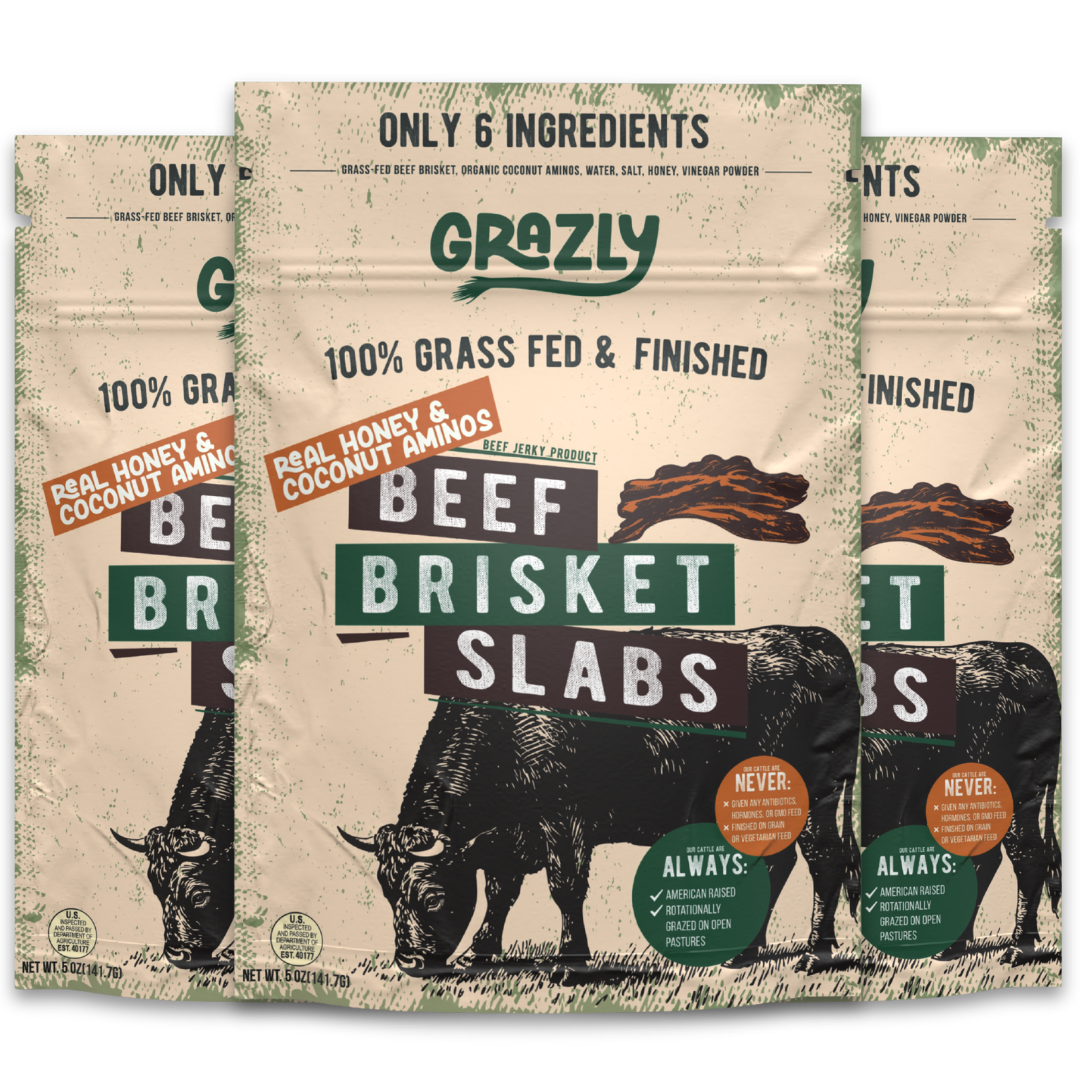 Grazly Raw Honey & Coconut Aminos Brisket Slabs