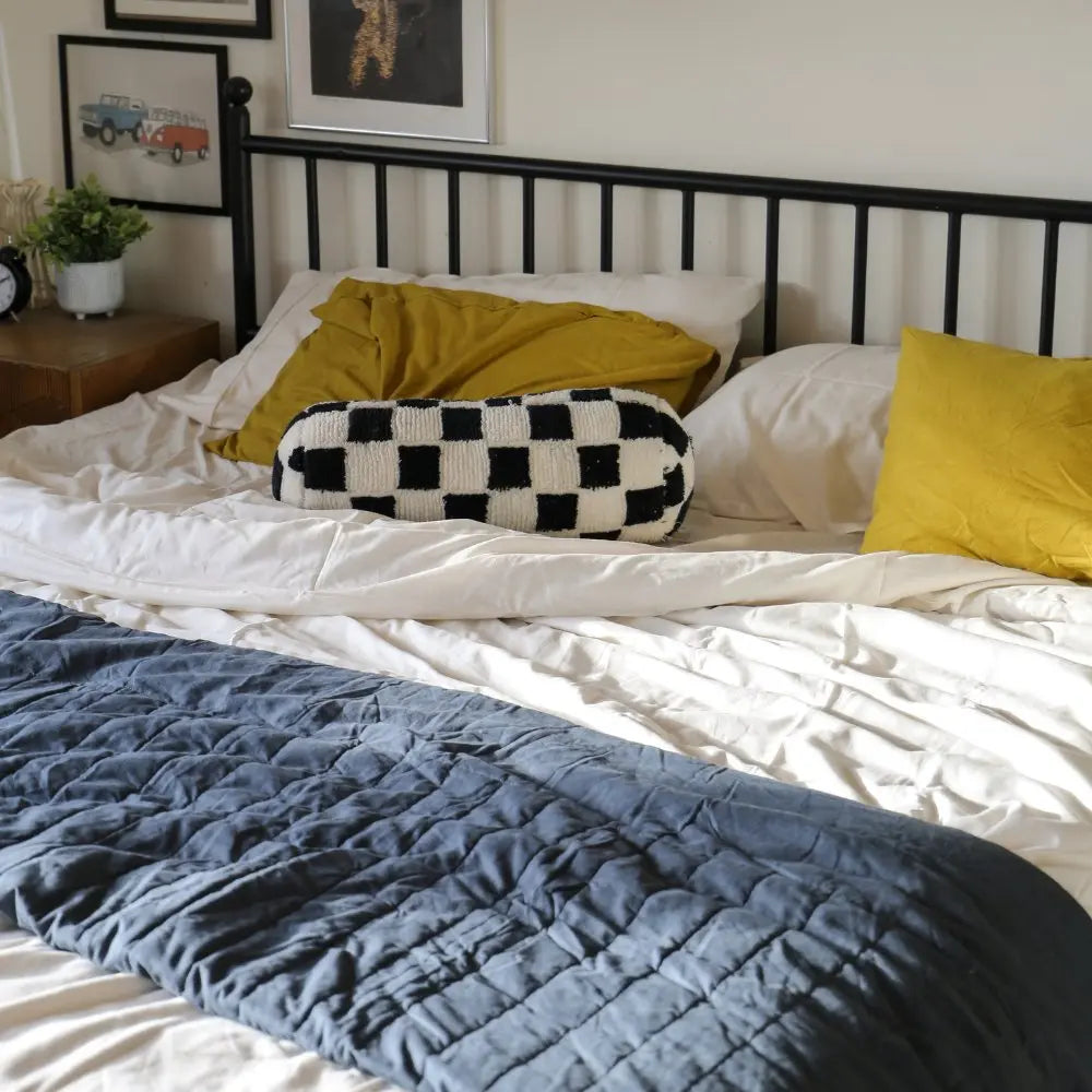 Ettitude Linen+ Bamboo Duvet Cover