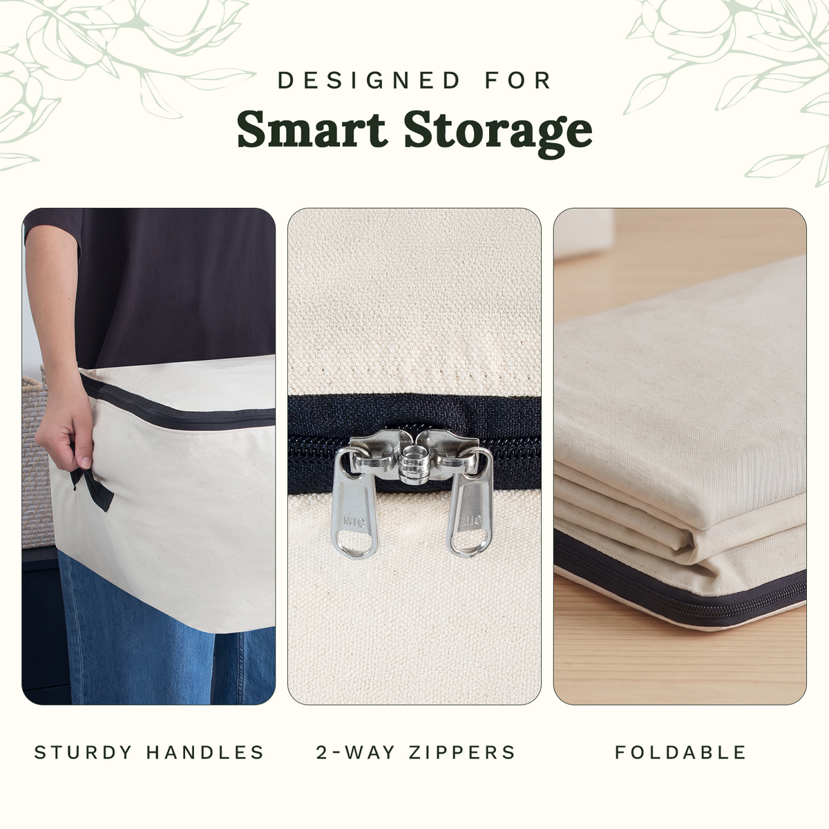 Organic Cotton Mart Comforter Storage Bags