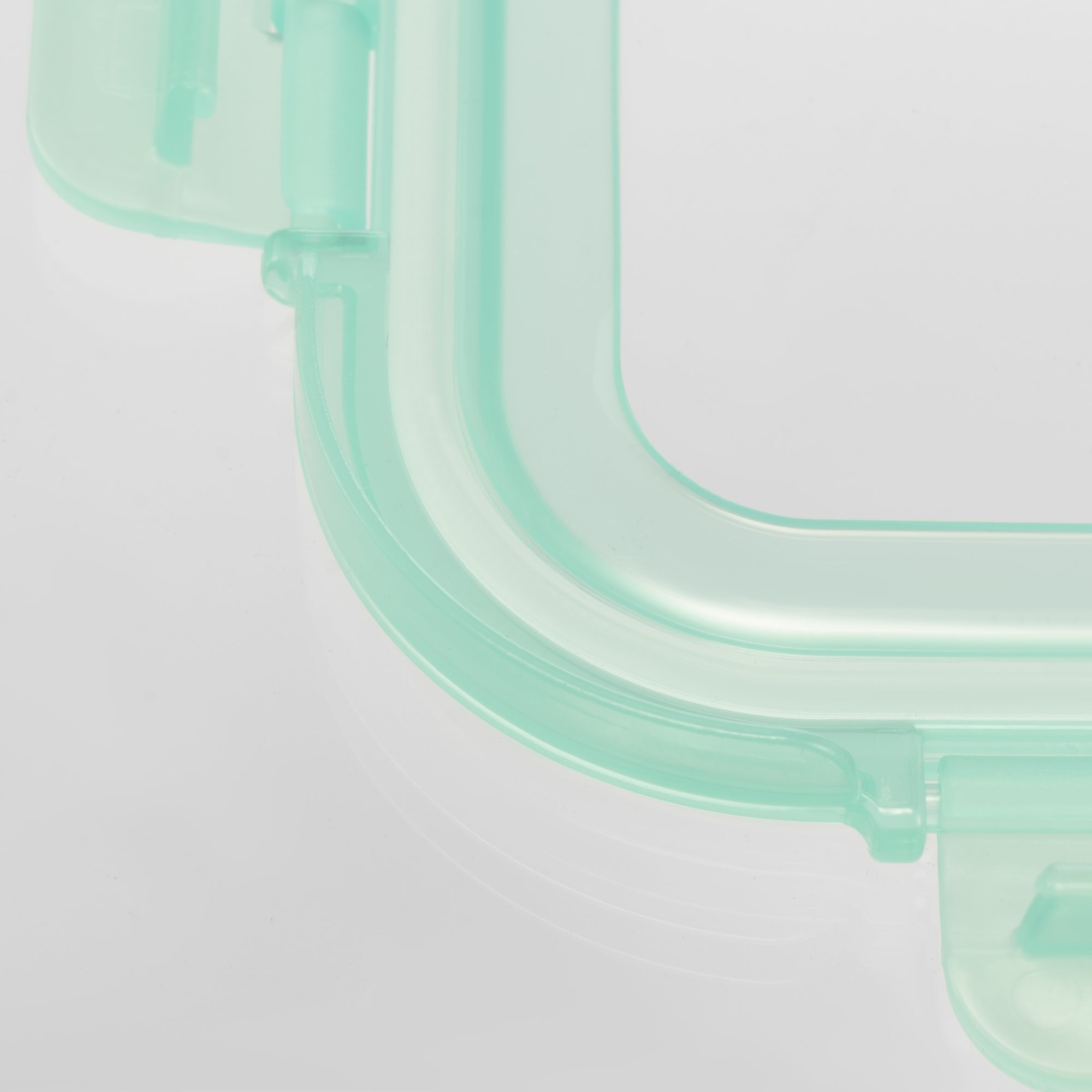 Genicook Glass Containers with Flexible Silicone Lids - Set of 3