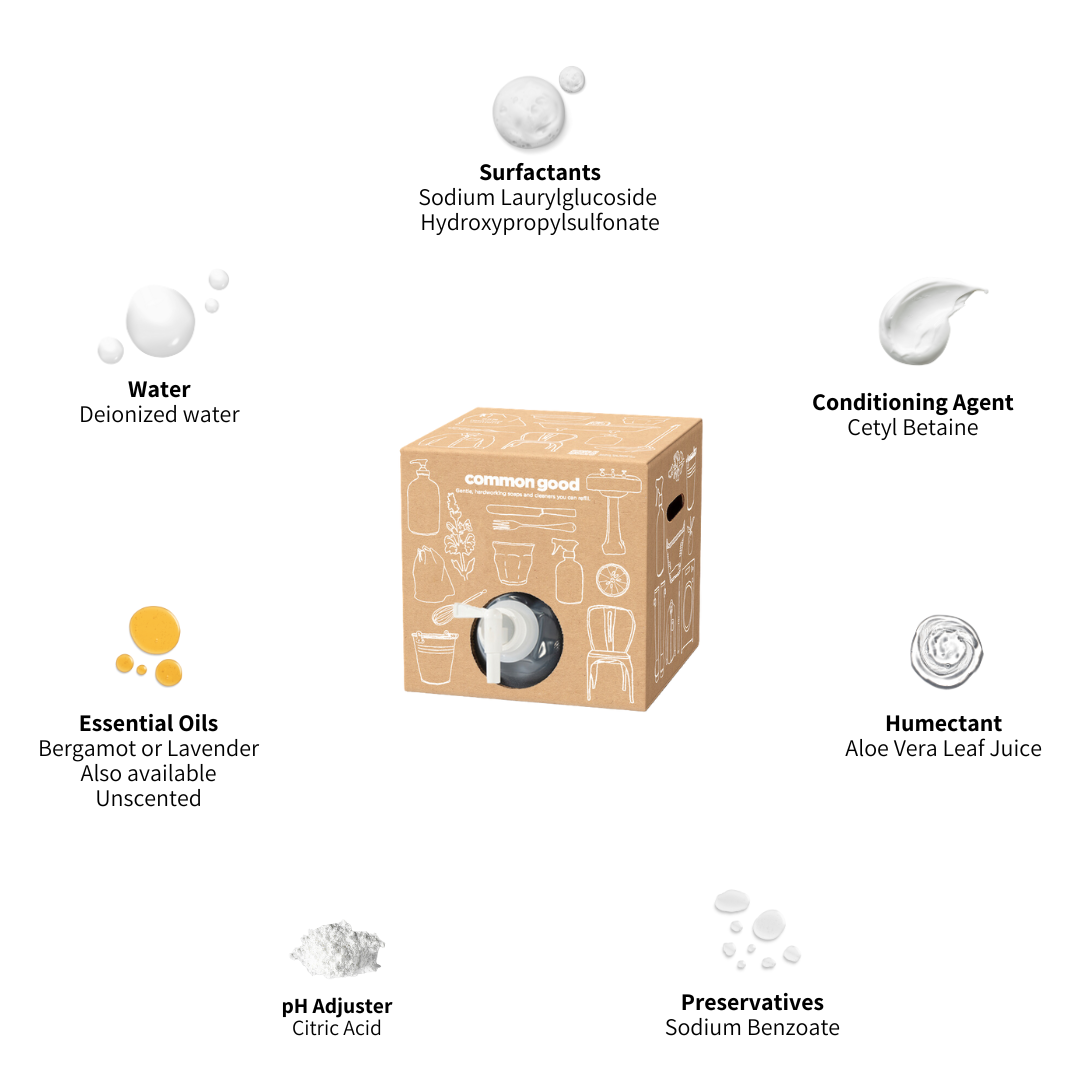 Common Good Hand Soap Refill Box, 2.5 Gallon