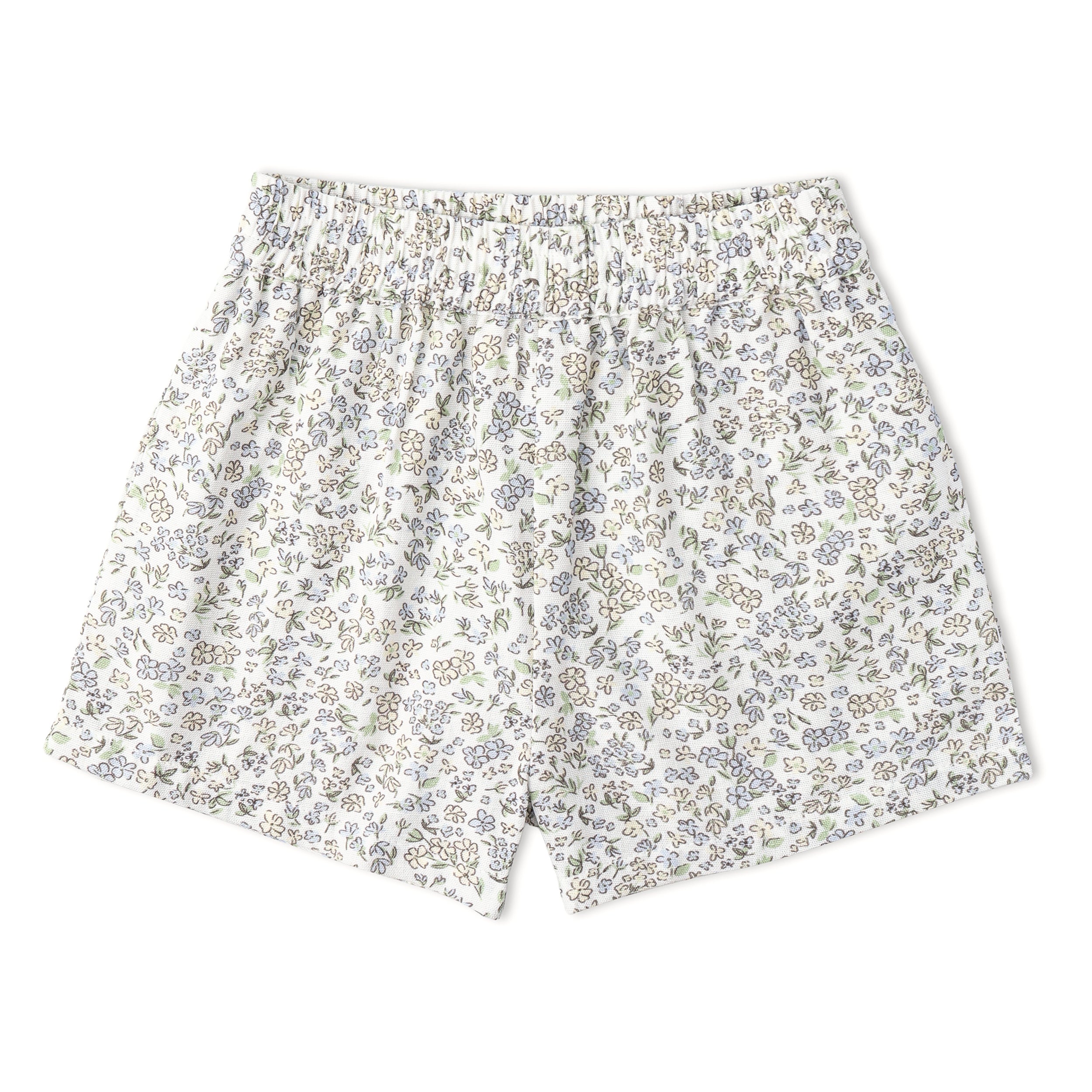 Makemake Organics - Organic Tie Up Top & Shorts Set - Tulle Floral