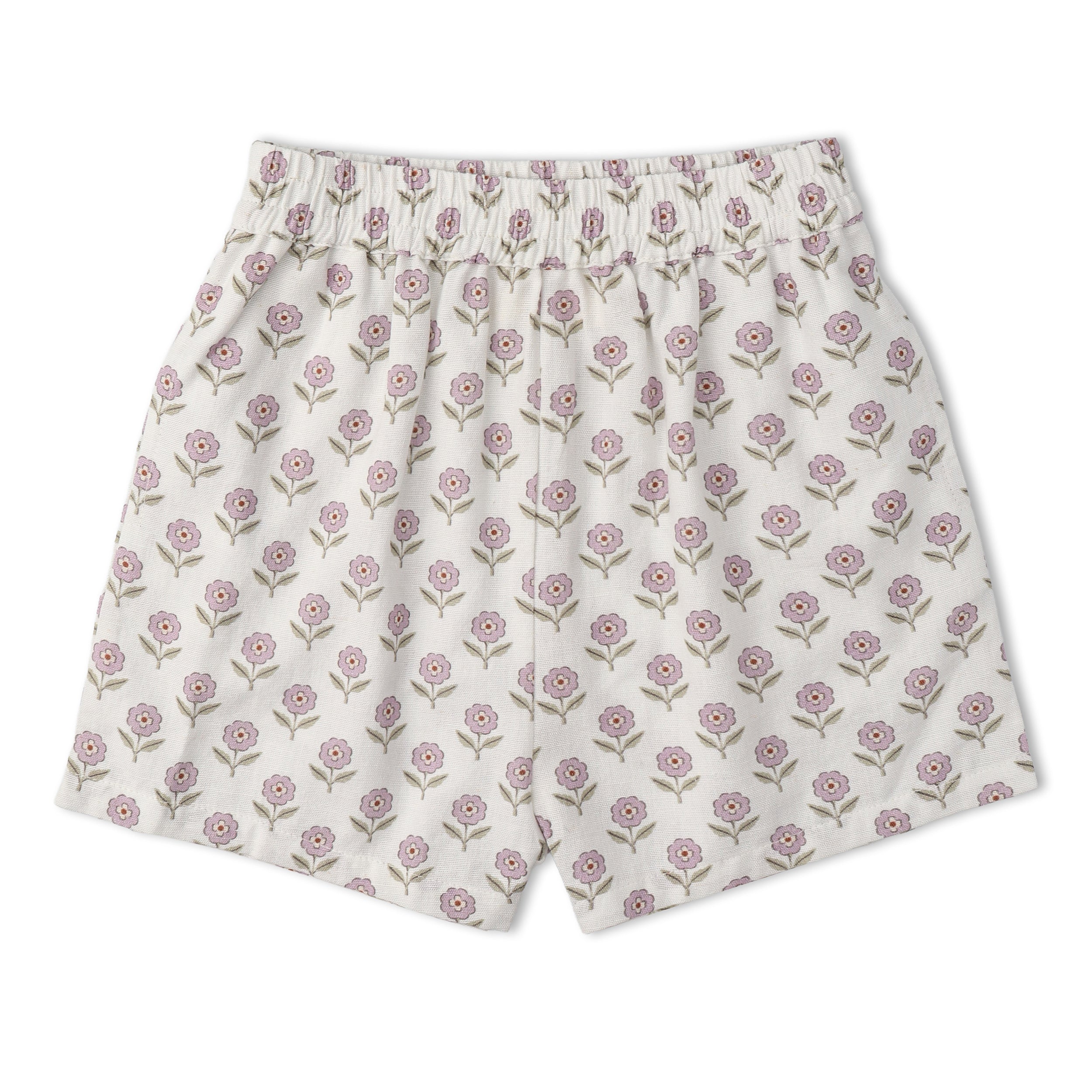 Makemake Organics - Organic Tie Up Top & Shorts Set - Lavender