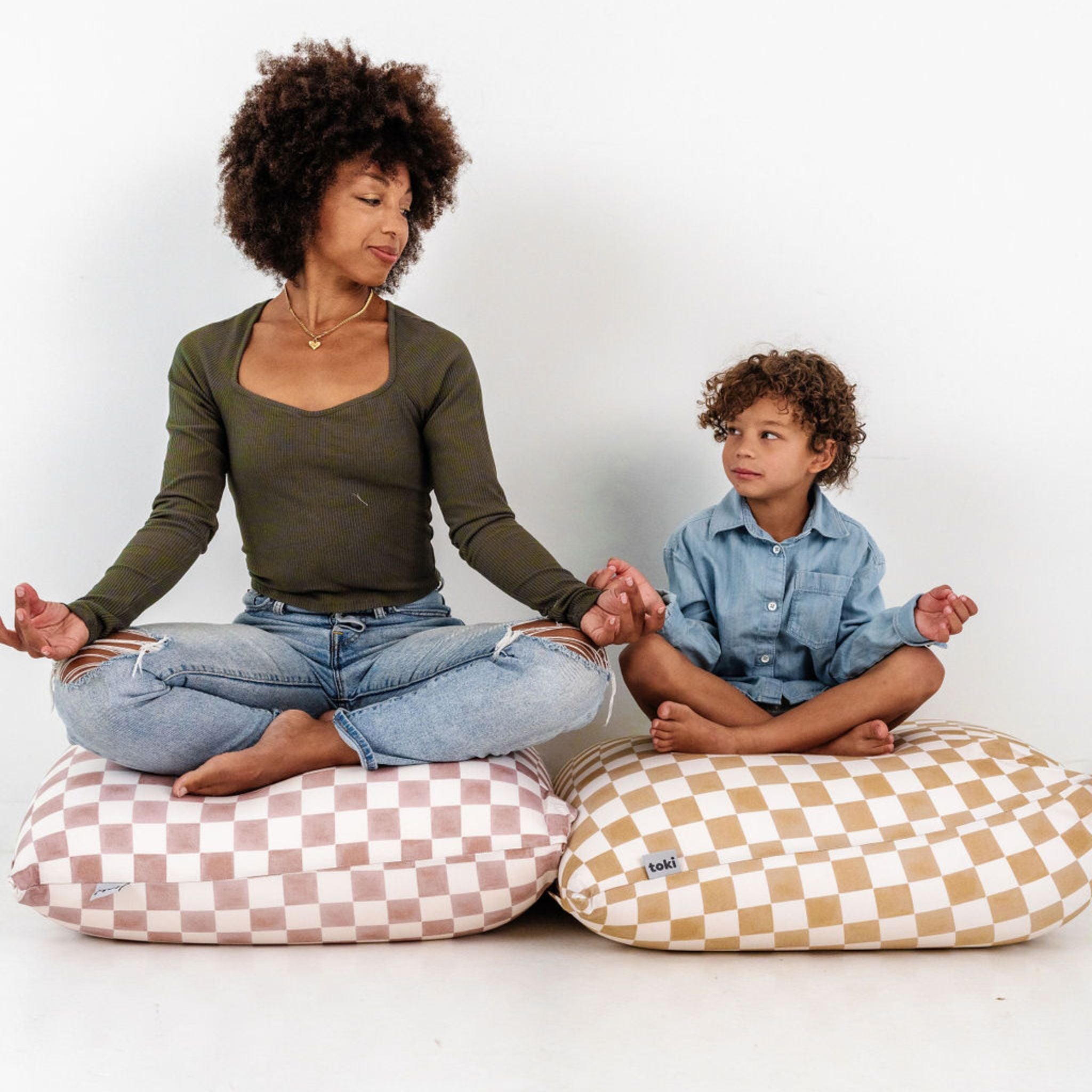 Toki Mats Checker Gumdrop Bean Bag Gimme the Good Stuff