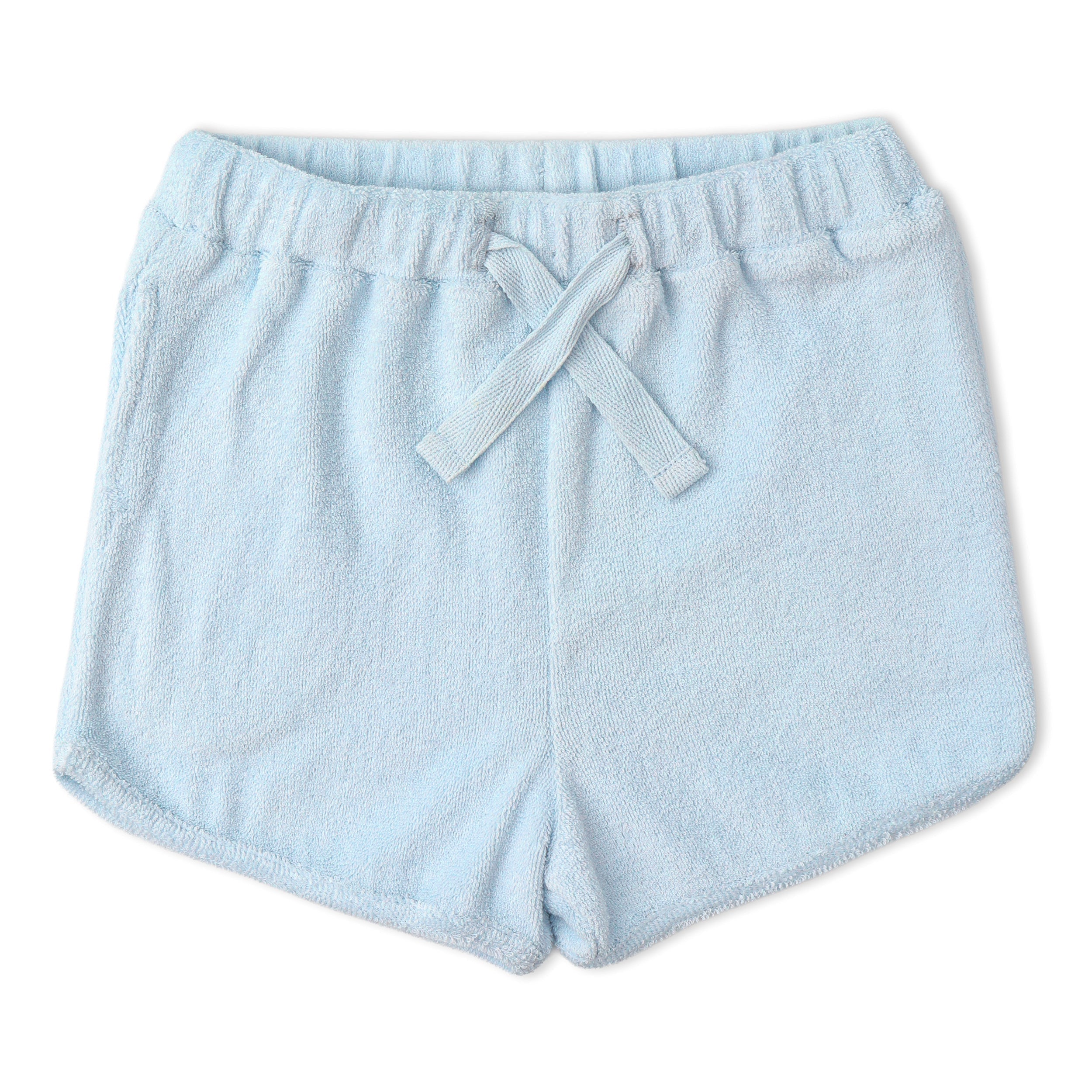 Makemake Organics - Organic Sleeveless Tee & Shorts Set - Light Blue