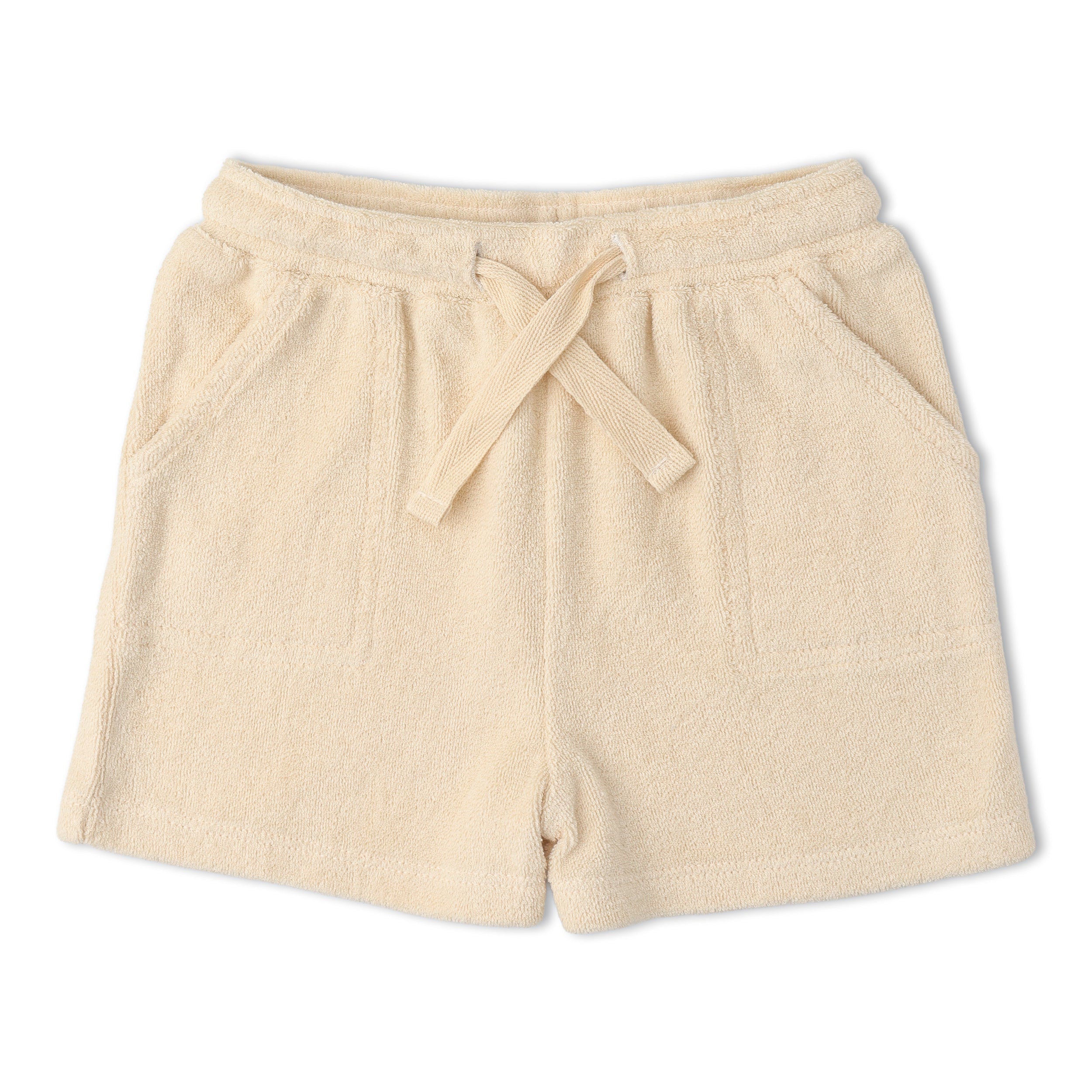 Makemake Organics - Organic Terry Tee & Shorts Set - Butter Yellow