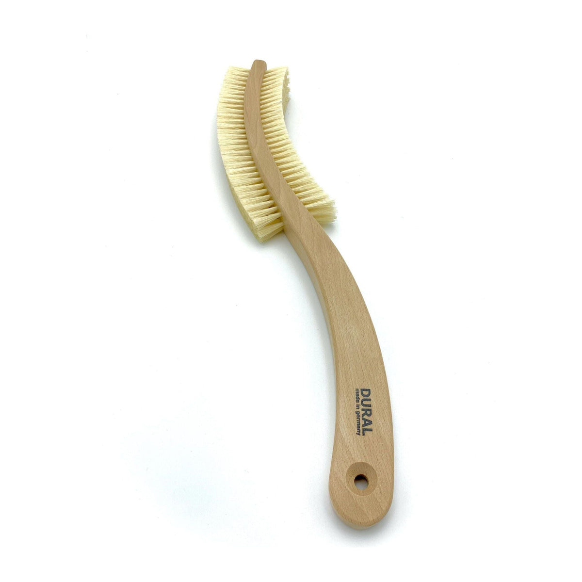 Pasteur Pharmacy Dural Allo Bath Brush For Dry Massage Pure Natural Bristles Lacquered Beech Wood