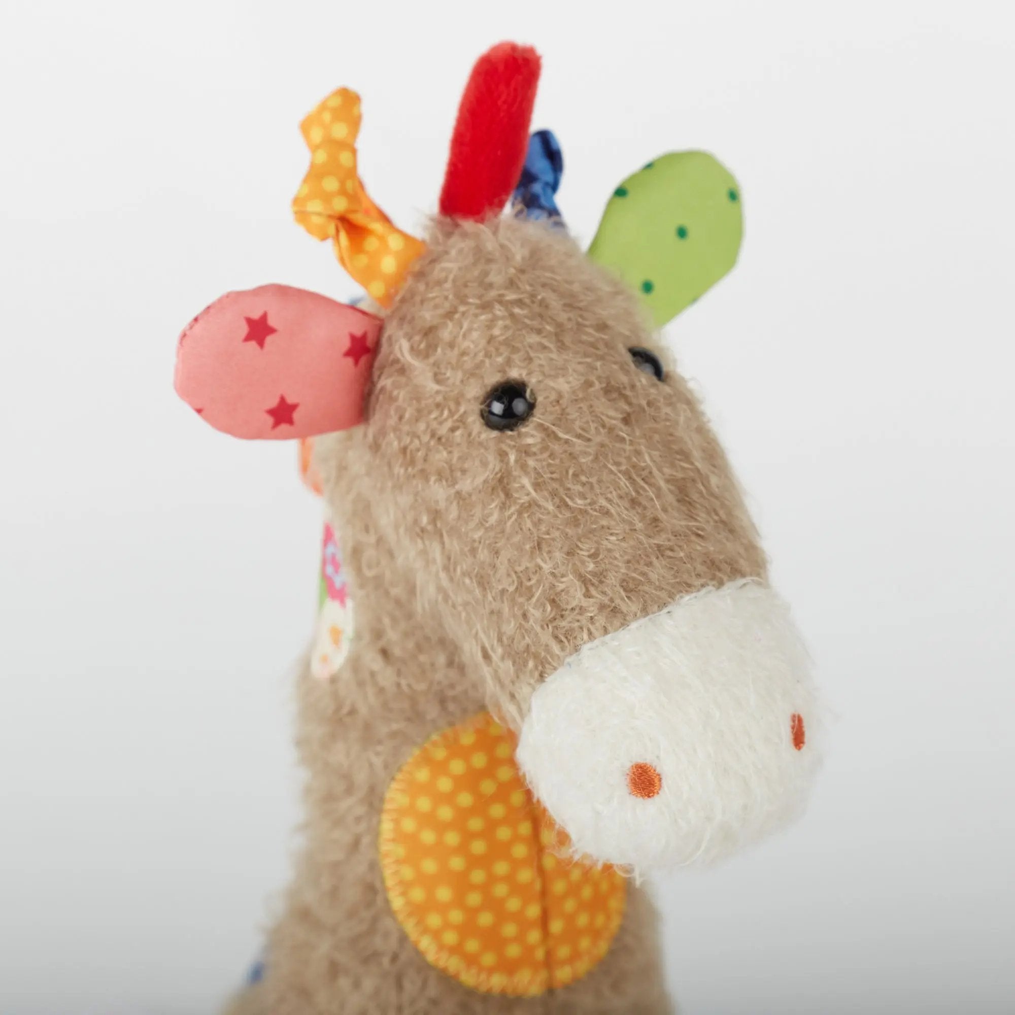 Sigikid Patchwork Giraffe Plush Toy