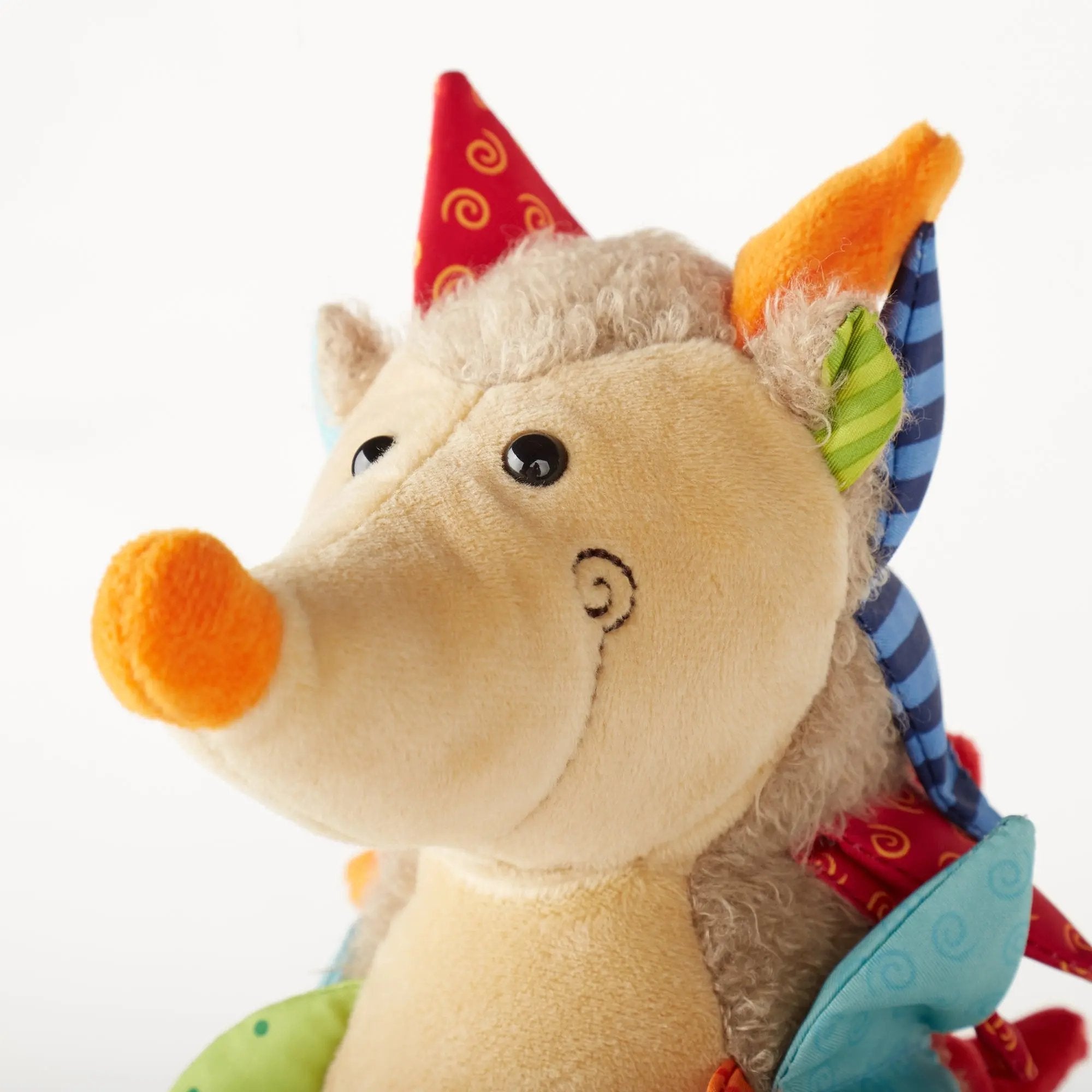 Sigikid Patchwork Hedgehog Plush Toy