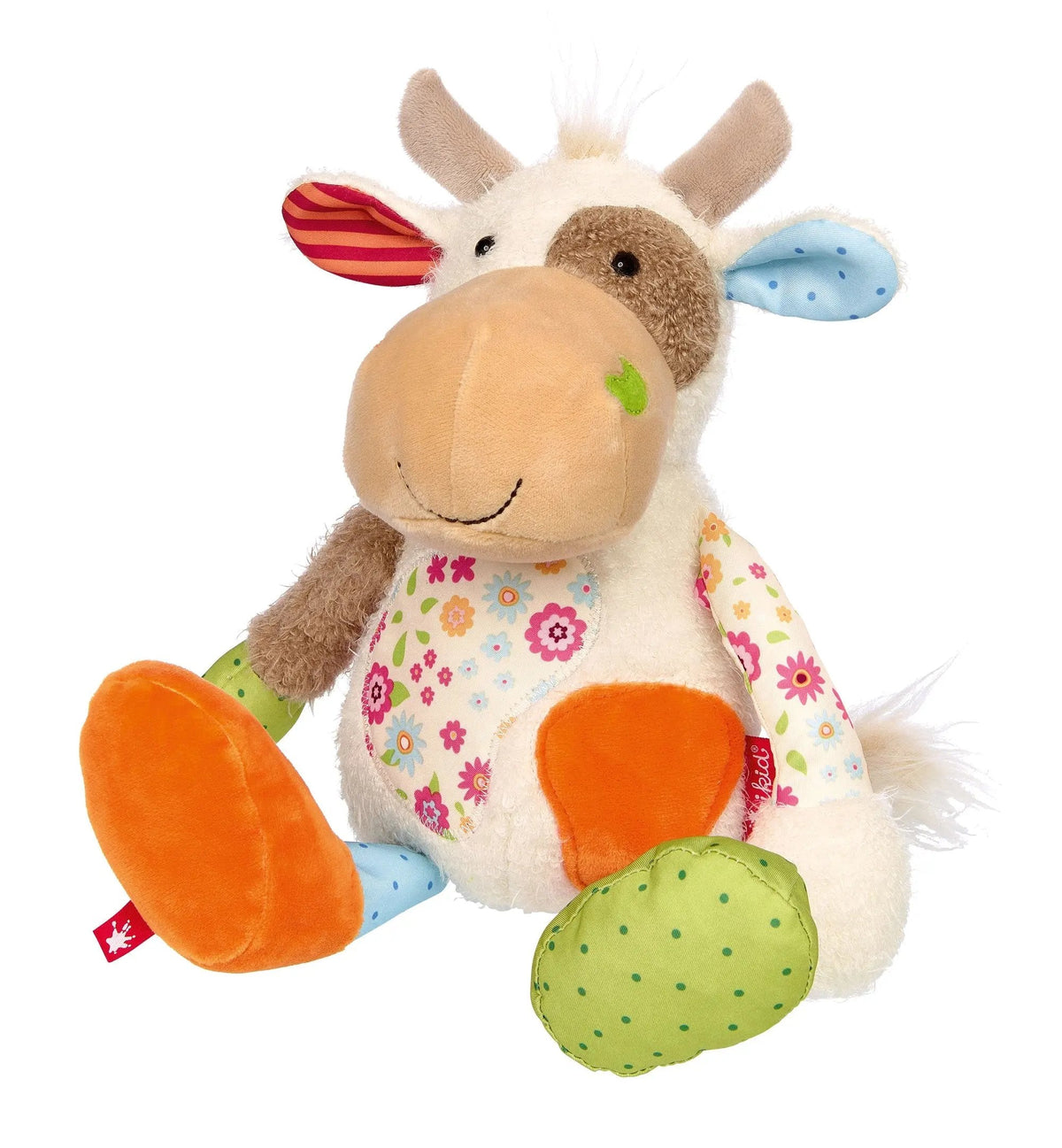 Sigikid Patchwork Cow Plush Toy