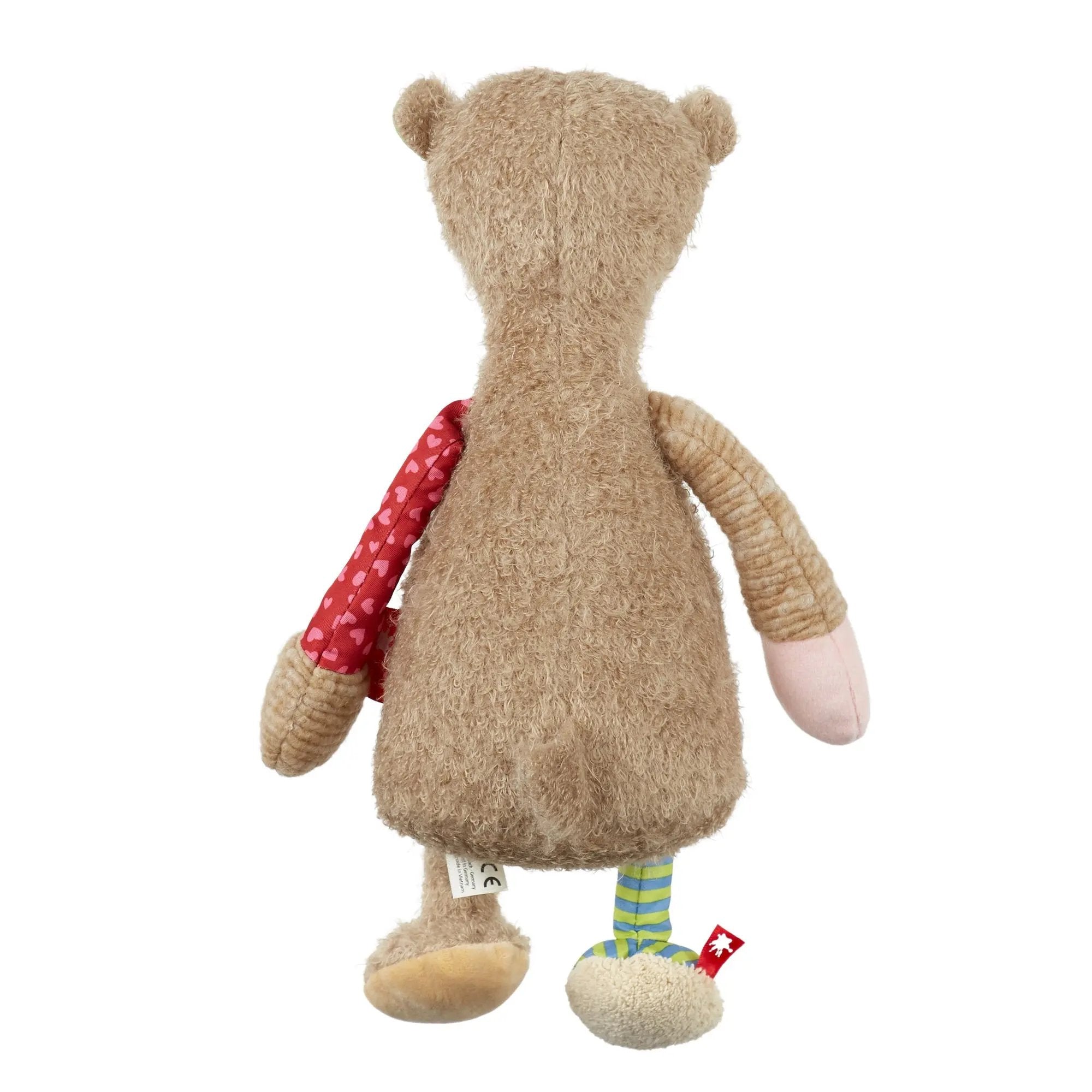 Sigikid Patchwork Bear Plush Toy - Gimme the Good Stuff