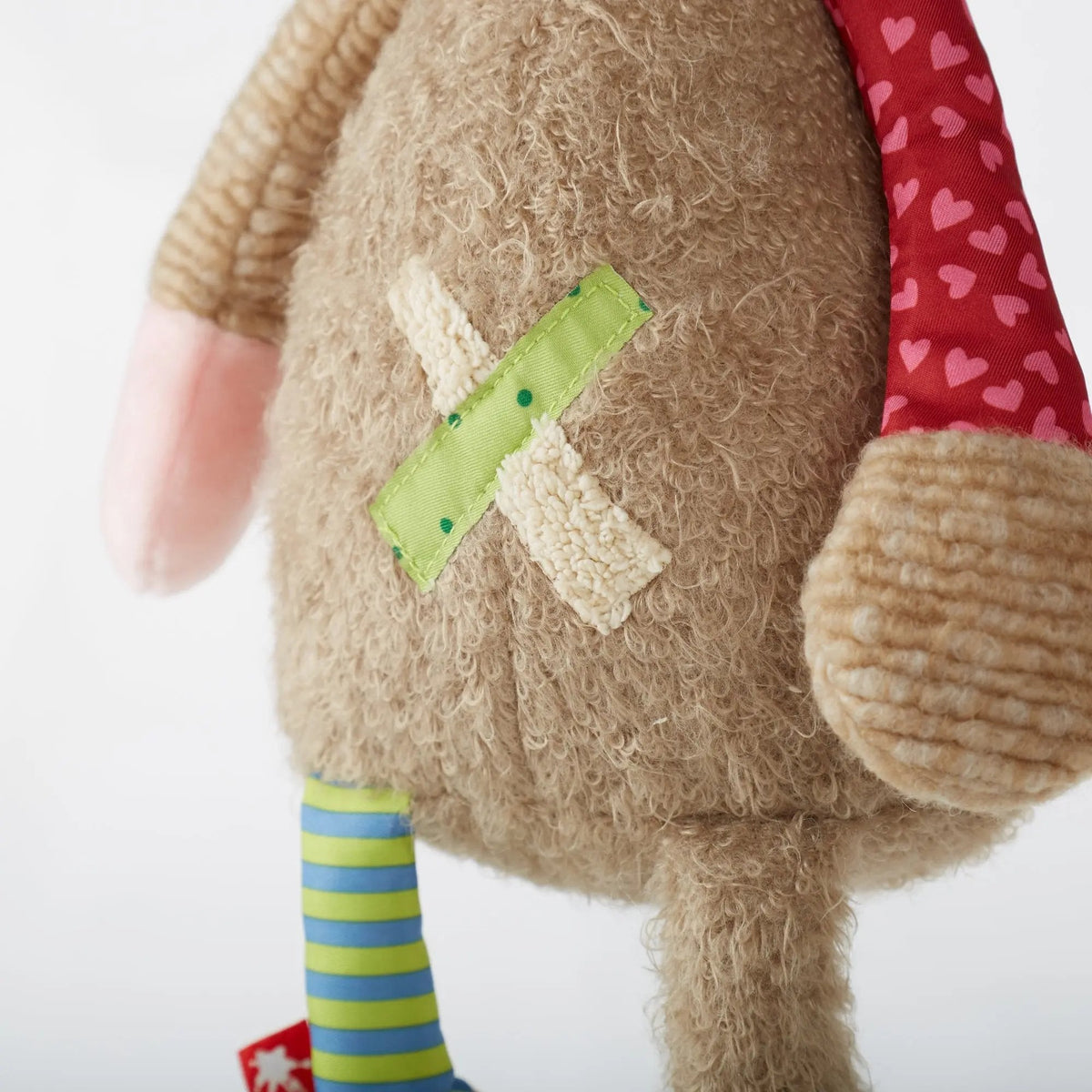 Sigikid Patchwork Bear Plush Toy