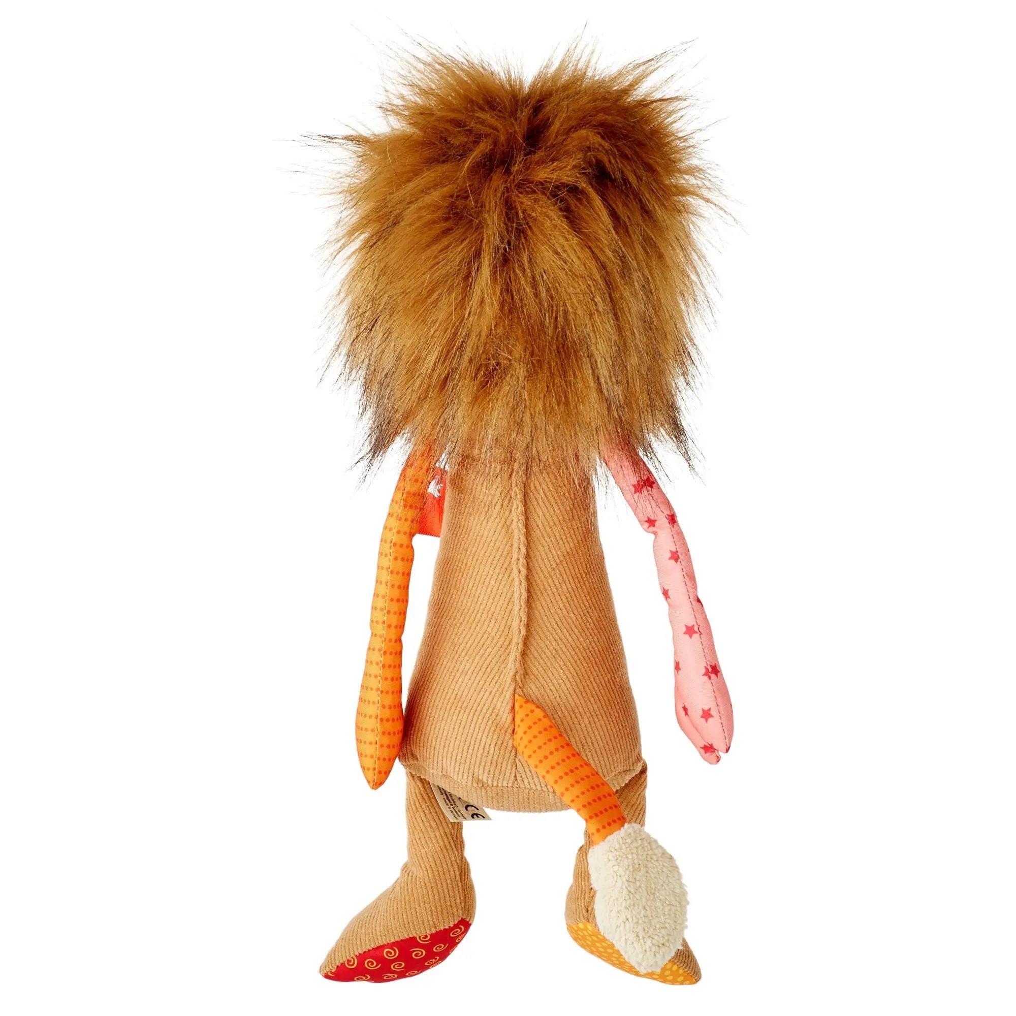 Sigikid Patchwork Lion Plush Toy