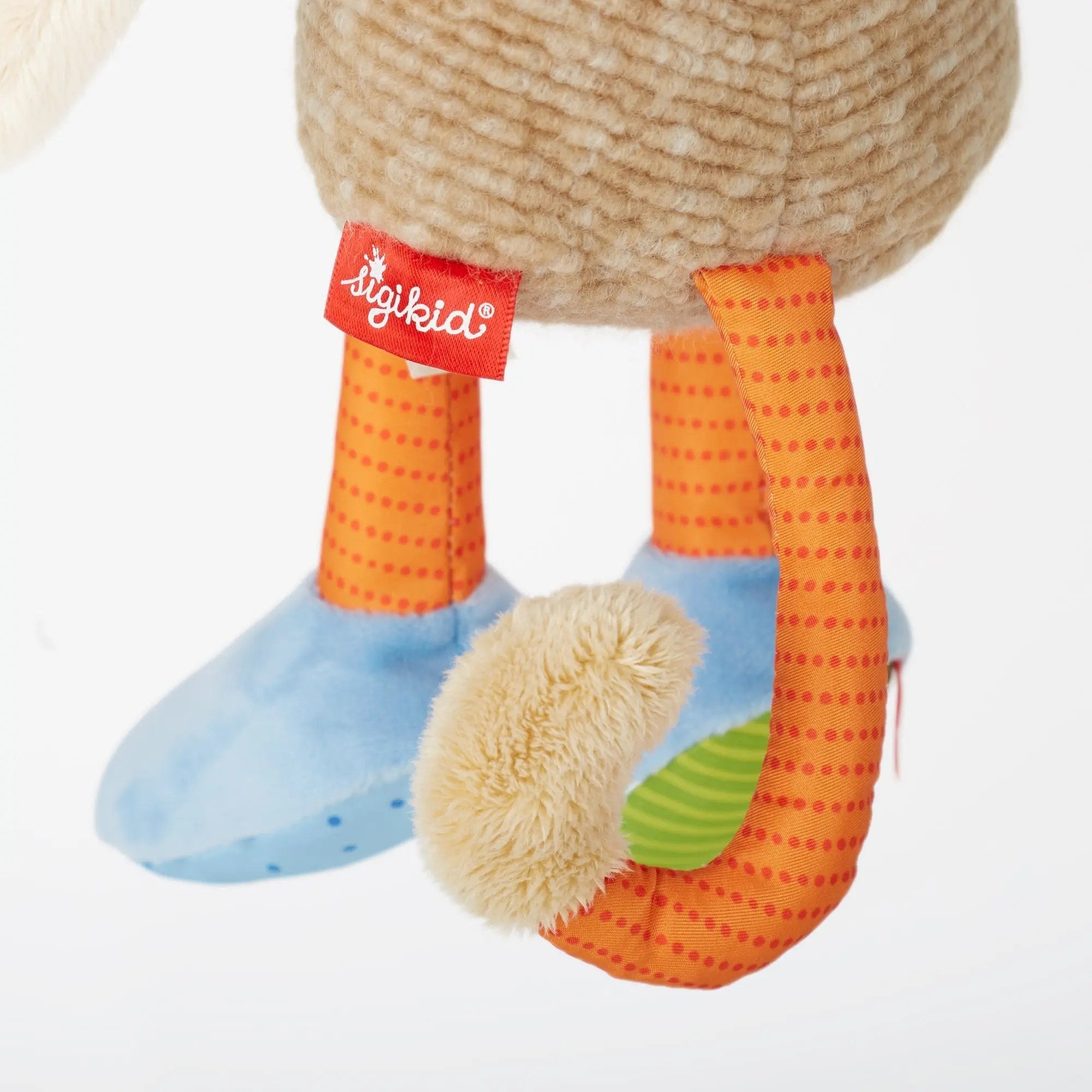 Sigikid Patchwork Tiger Plush Toy - Gimme the Good Stuff