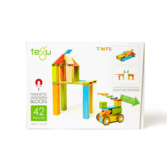 8. Piece Magnetic Wooden Block Builder Set