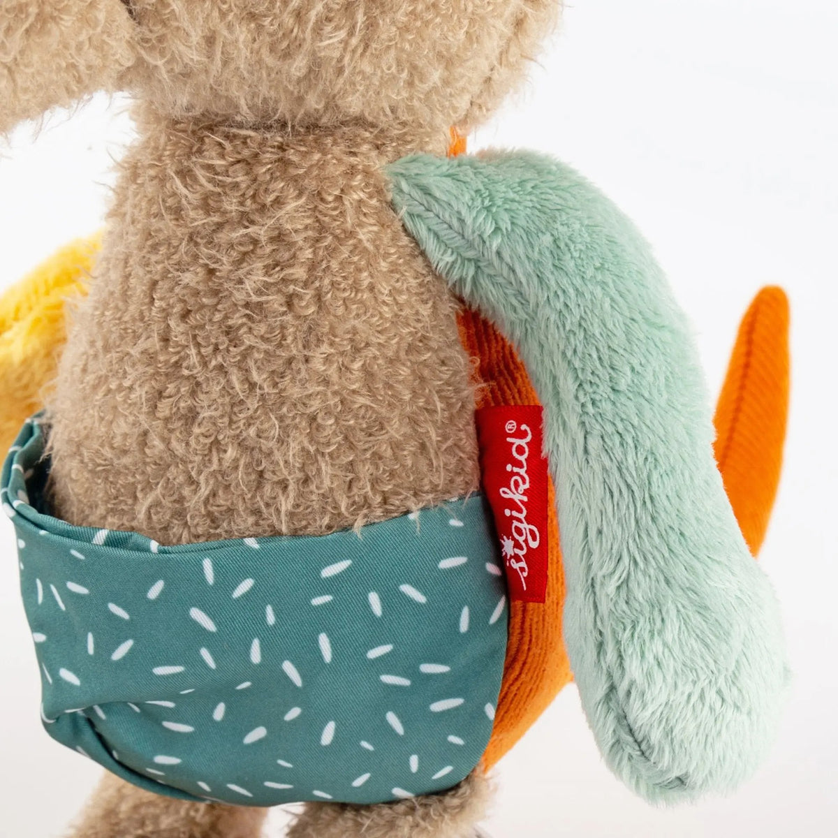 Sigikid Patchwork Kangaroo Plush Toy