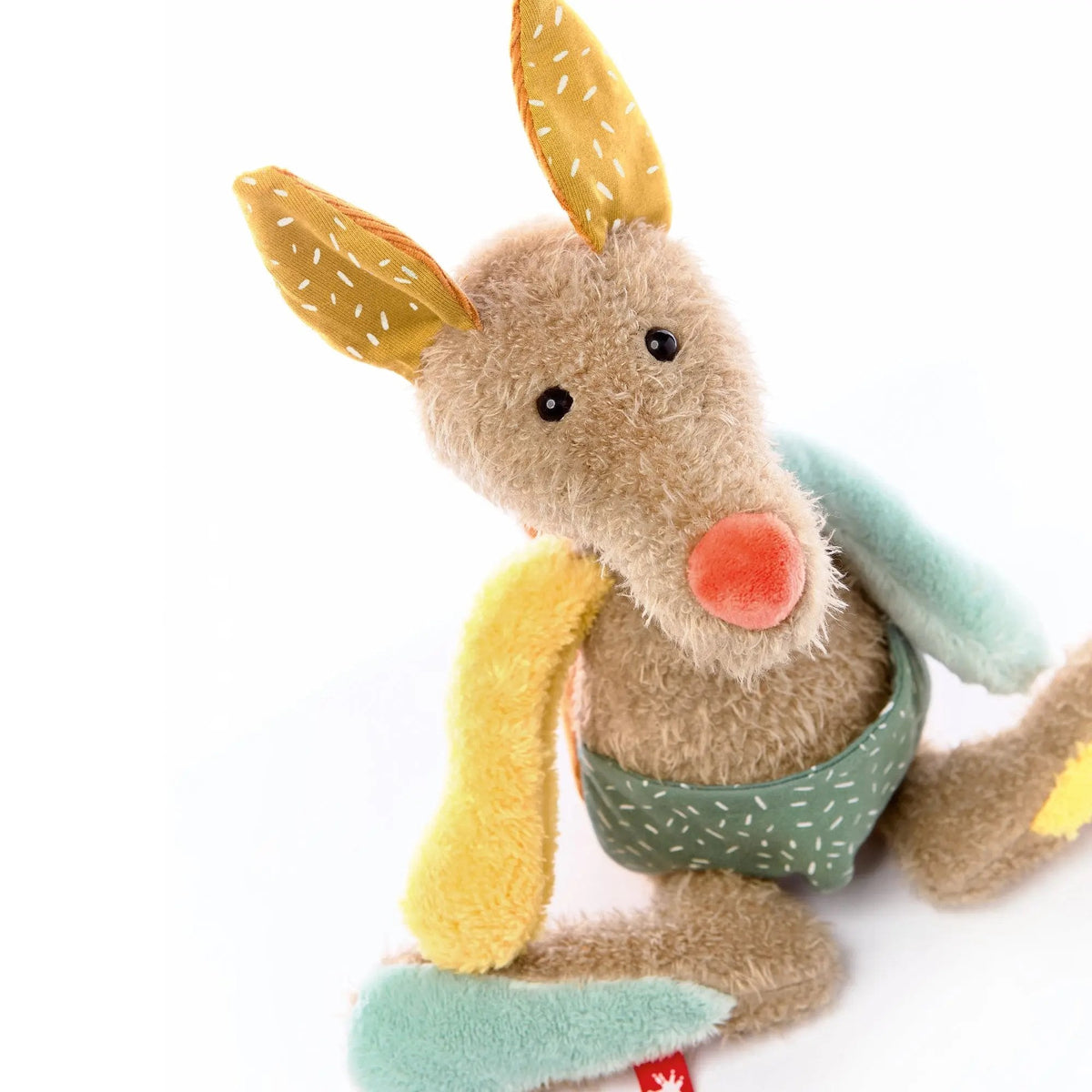 Sigikid Patchwork Kangaroo Plush Toy