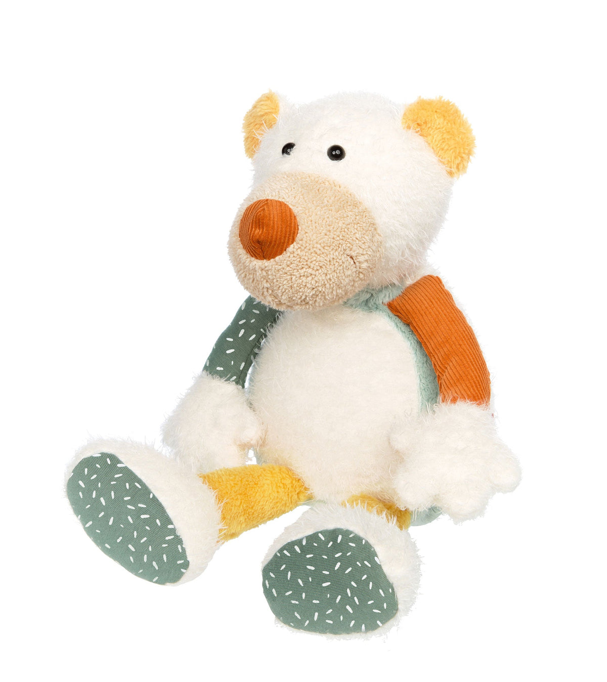 Sigikid Patchwork Polar Bear Plush Toy