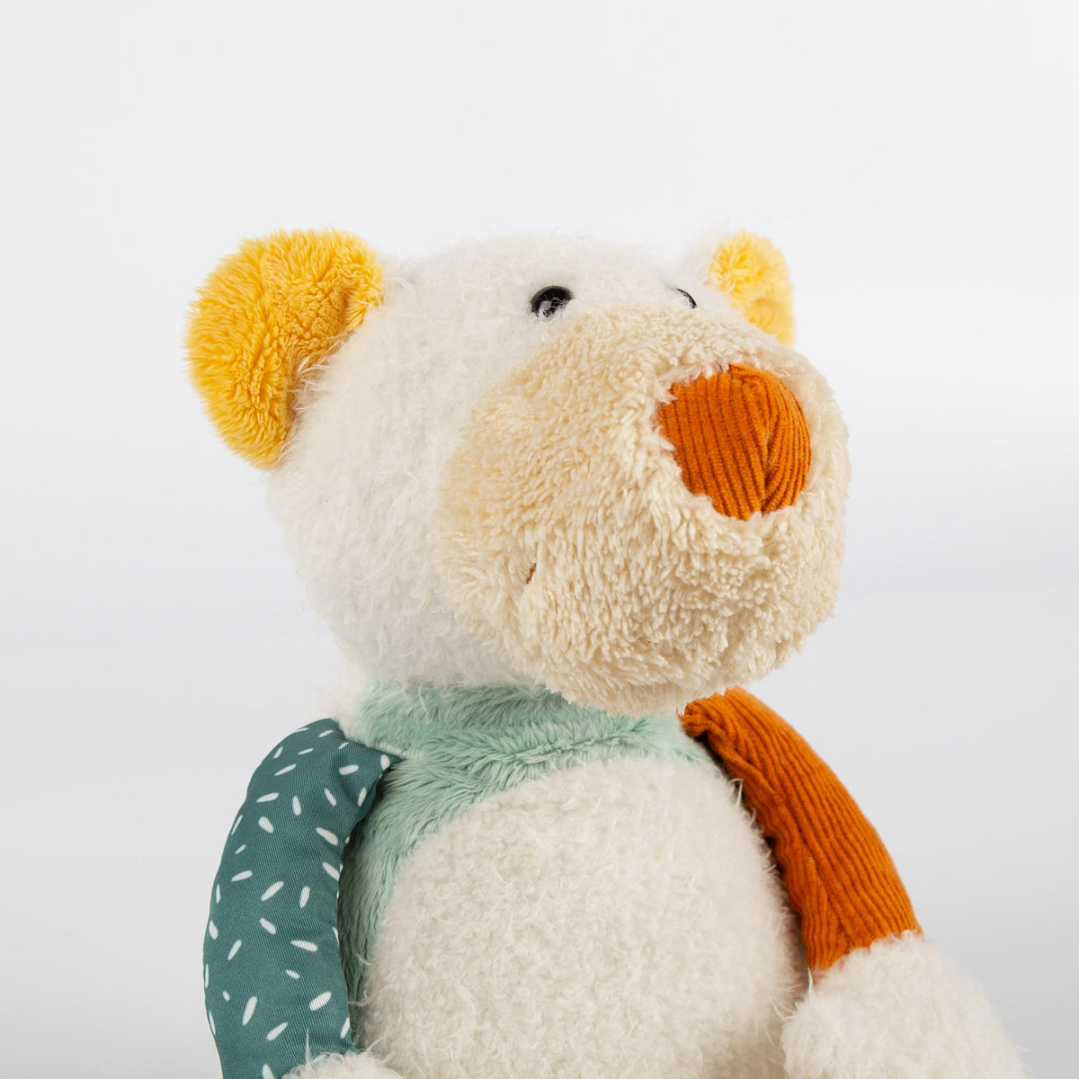 Sigikid Patchwork Polar Bear Plush Toy