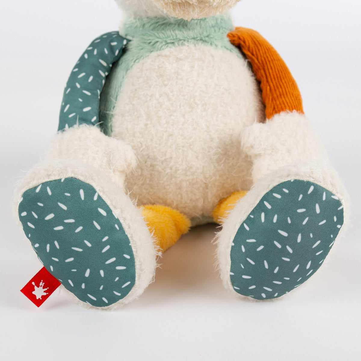 Sigikid Patchwork Polar Bear Plush Toy