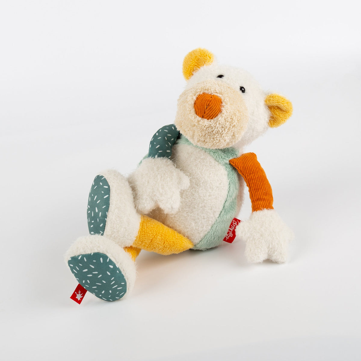 Sigikid Patchwork Polar Bear Plush Toy