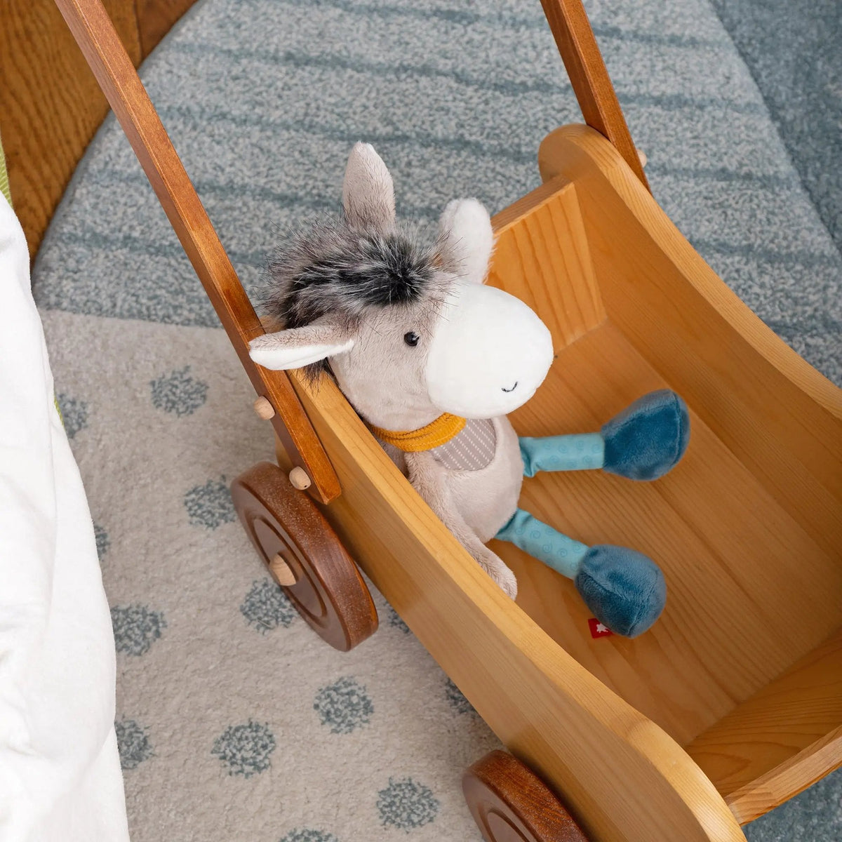 Sigikid Patchwork Donkey Plush Toy