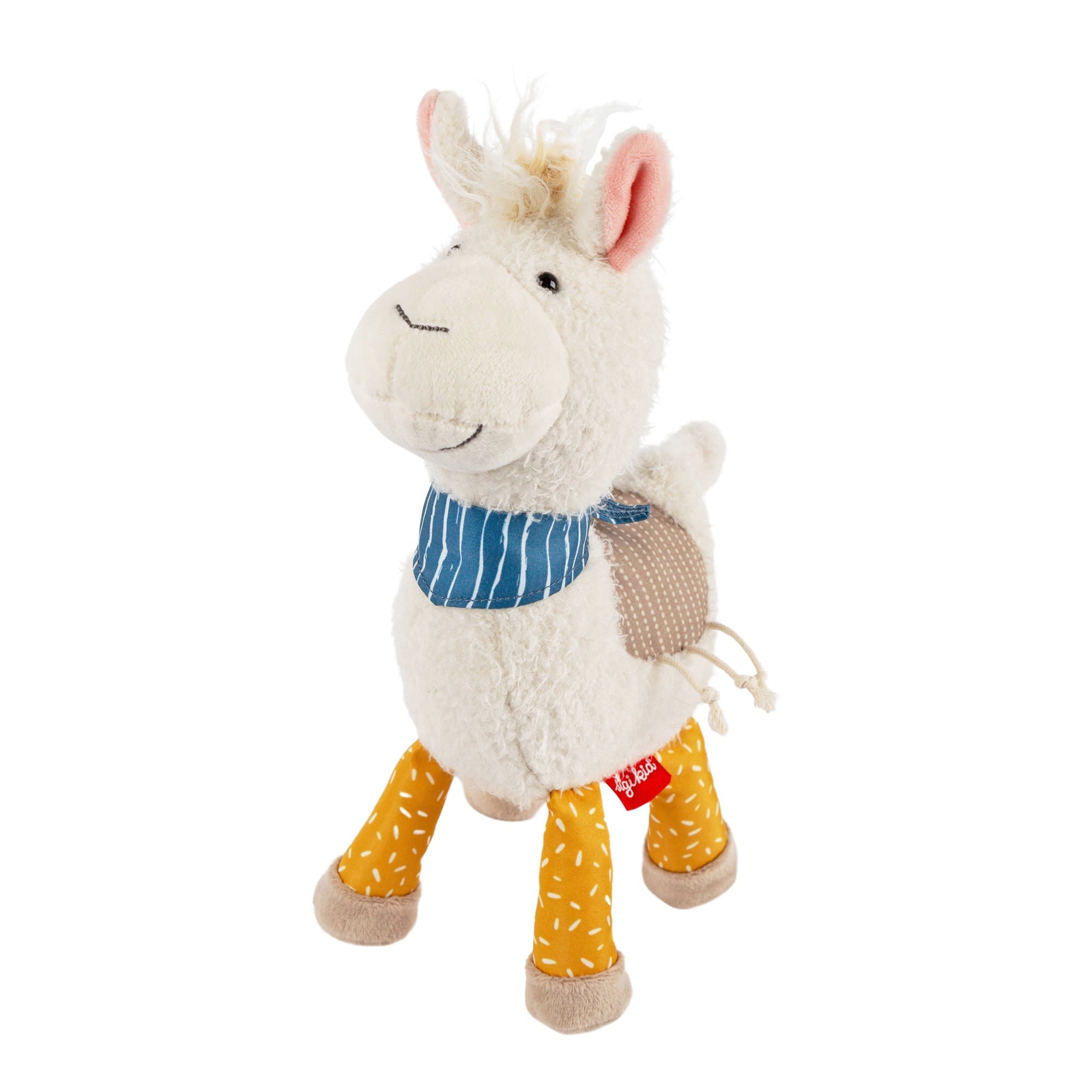 Sigikid Patchwork Llama Plush Toy