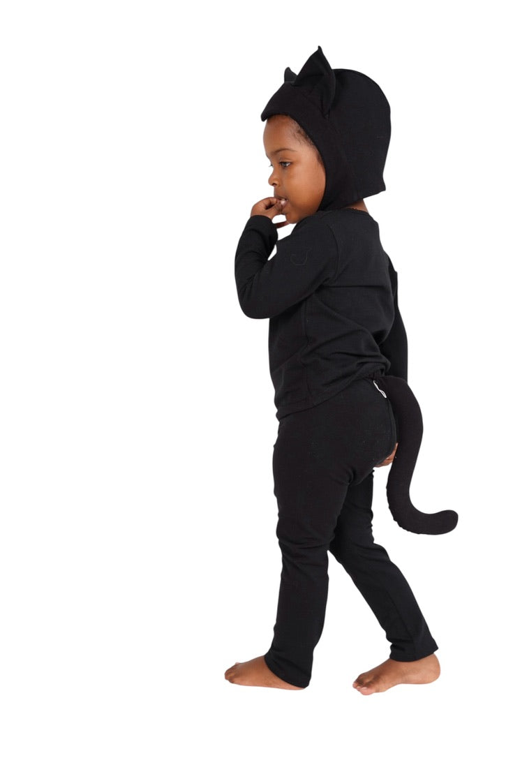 Band of the Wild Black Cat Pajama Costume