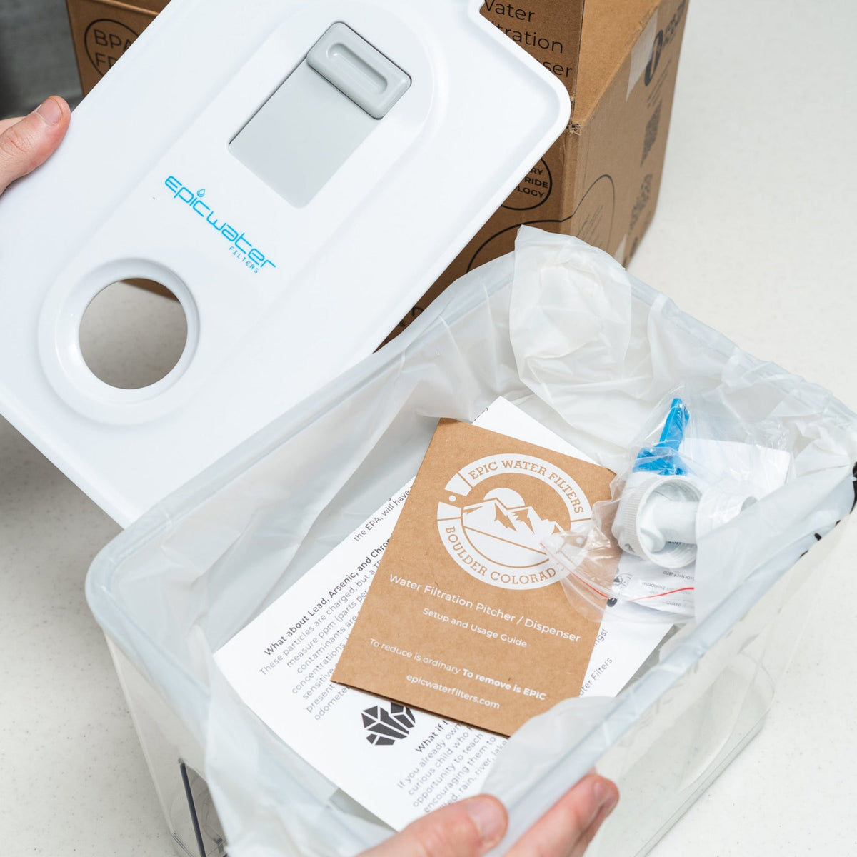 Epic Pure XP Water Filter Dispenser