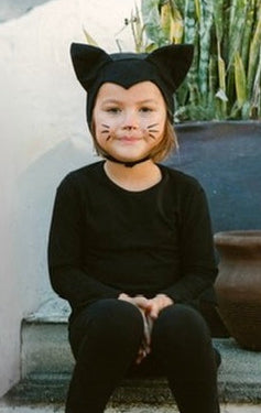 Band of the Wild Black Cat Pajama Costume