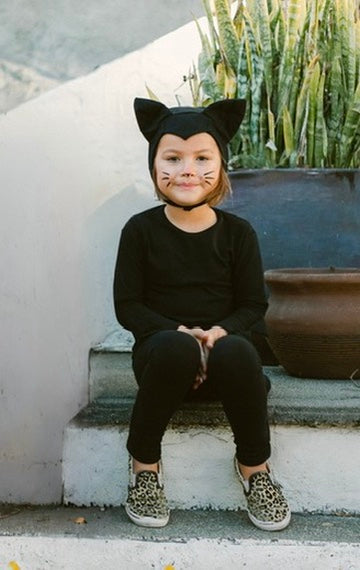 Band of the Wild Black Cat Pajama Costume