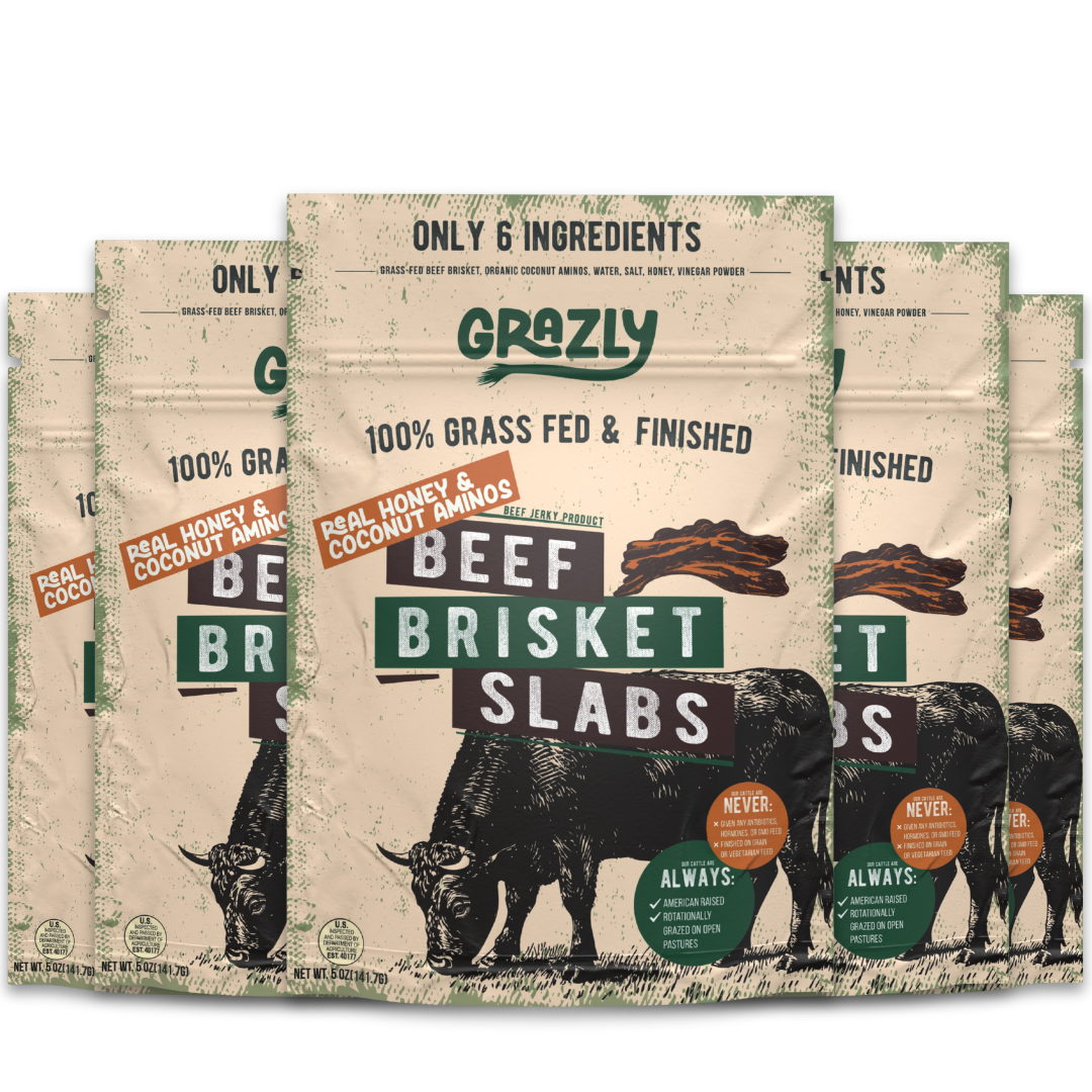 Grazly Raw Honey & Coconut Aminos Brisket Slabs