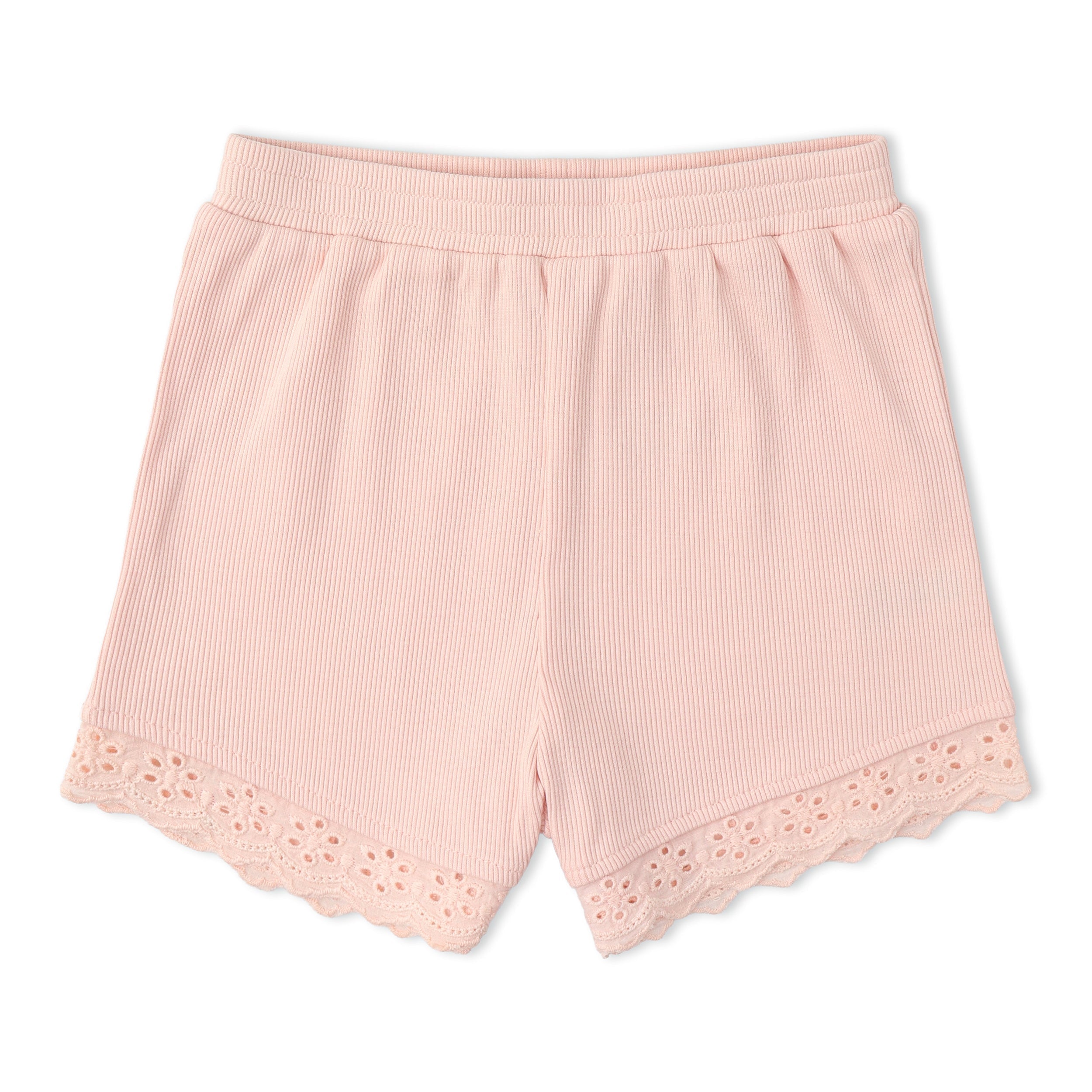 Makemake Organics - Organic Ruffle Top & Shorts Set - Blush