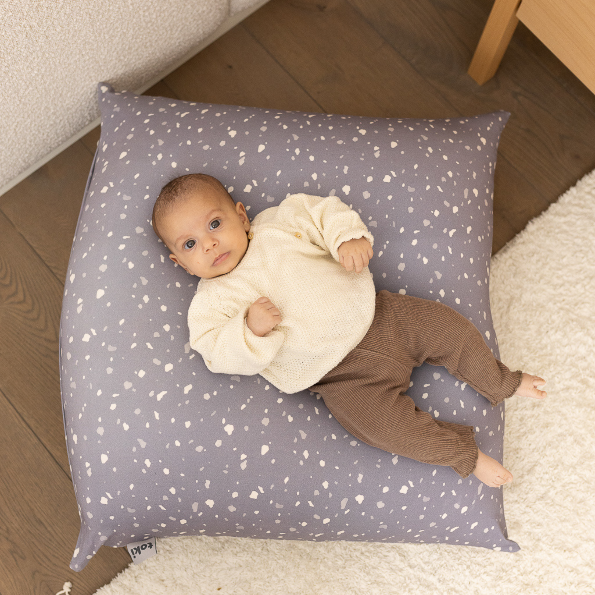 Terrazzo Slate Bean Bag