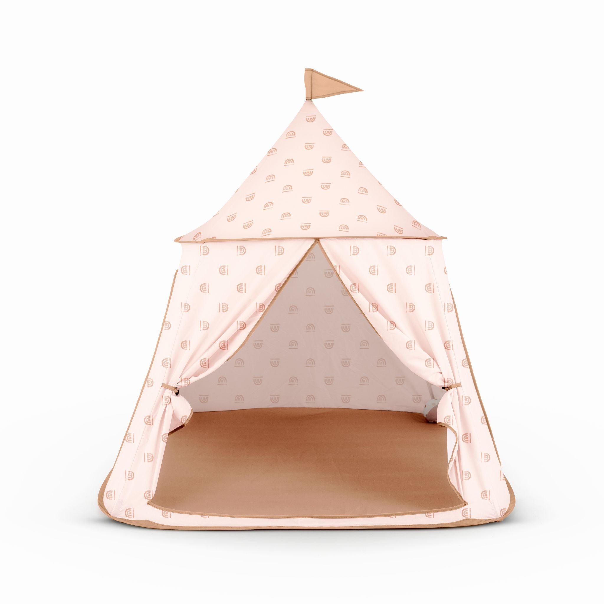 rainbow tent Toki Mats Rainbow Peach Play Tent