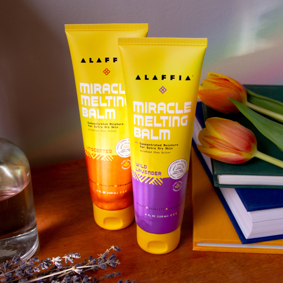 Alaffia Authentic African Miracle Melting Balm, Fragrance Free 4oz