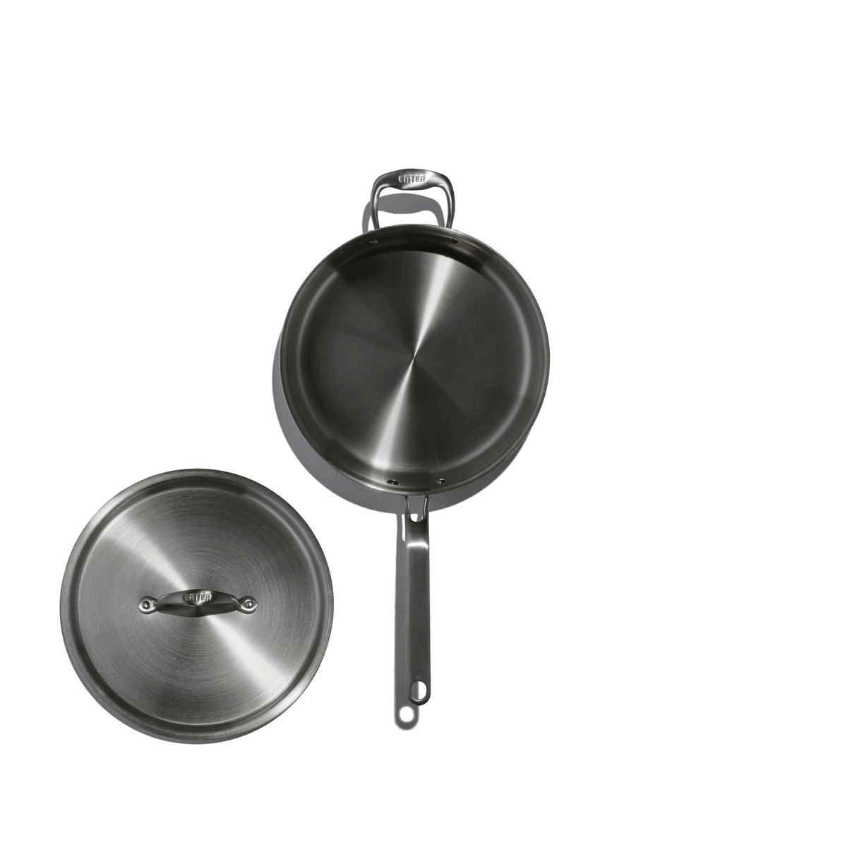 Heritage Steel Eater Series 4 Quart Sauté Pan with Lid