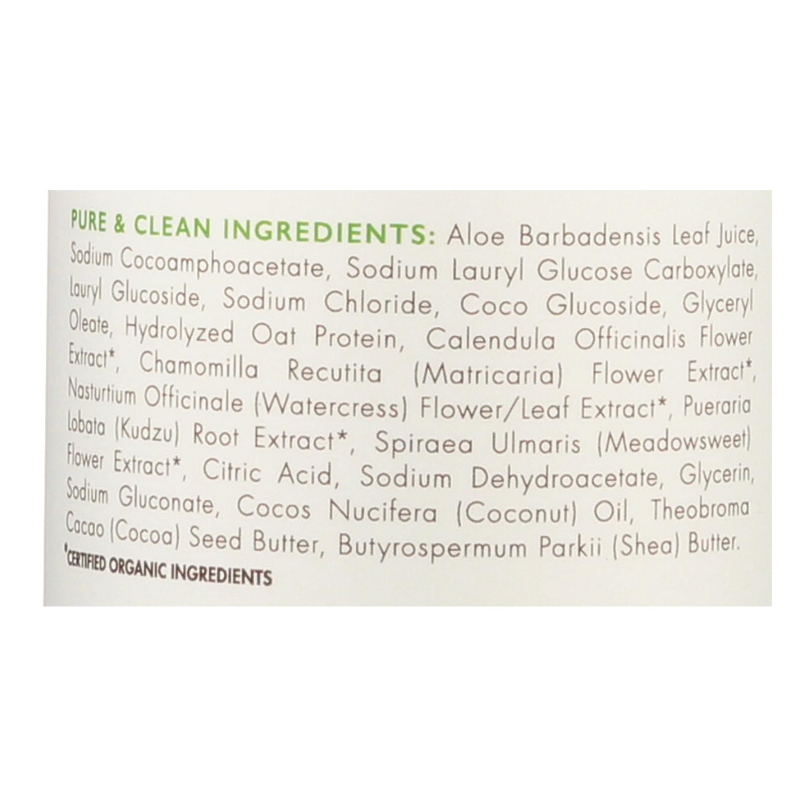 Babo Botanicals Fragrance-Free Body Wash - Gentle Daily Cleanser for Sensitive Skin - 16 Fl Oz