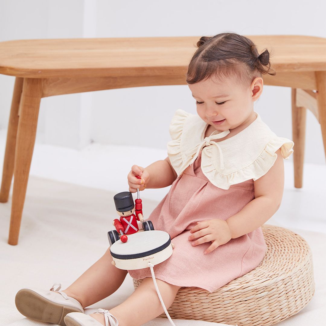 PlanToys Pull Along Drummer
